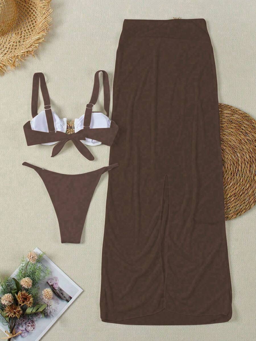 3 Parça Seksi Bikini Takımı