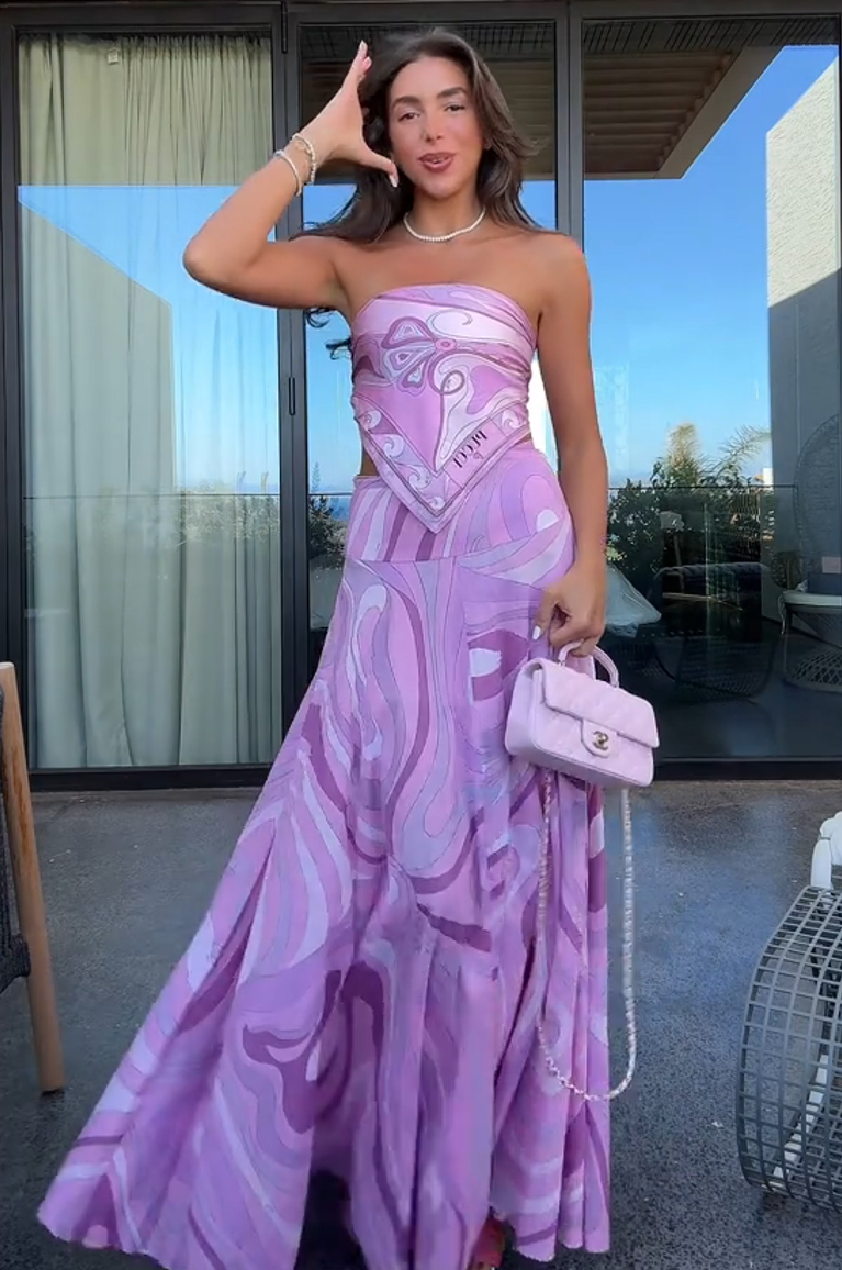 Roca Two-Piece Maxi Dress Set