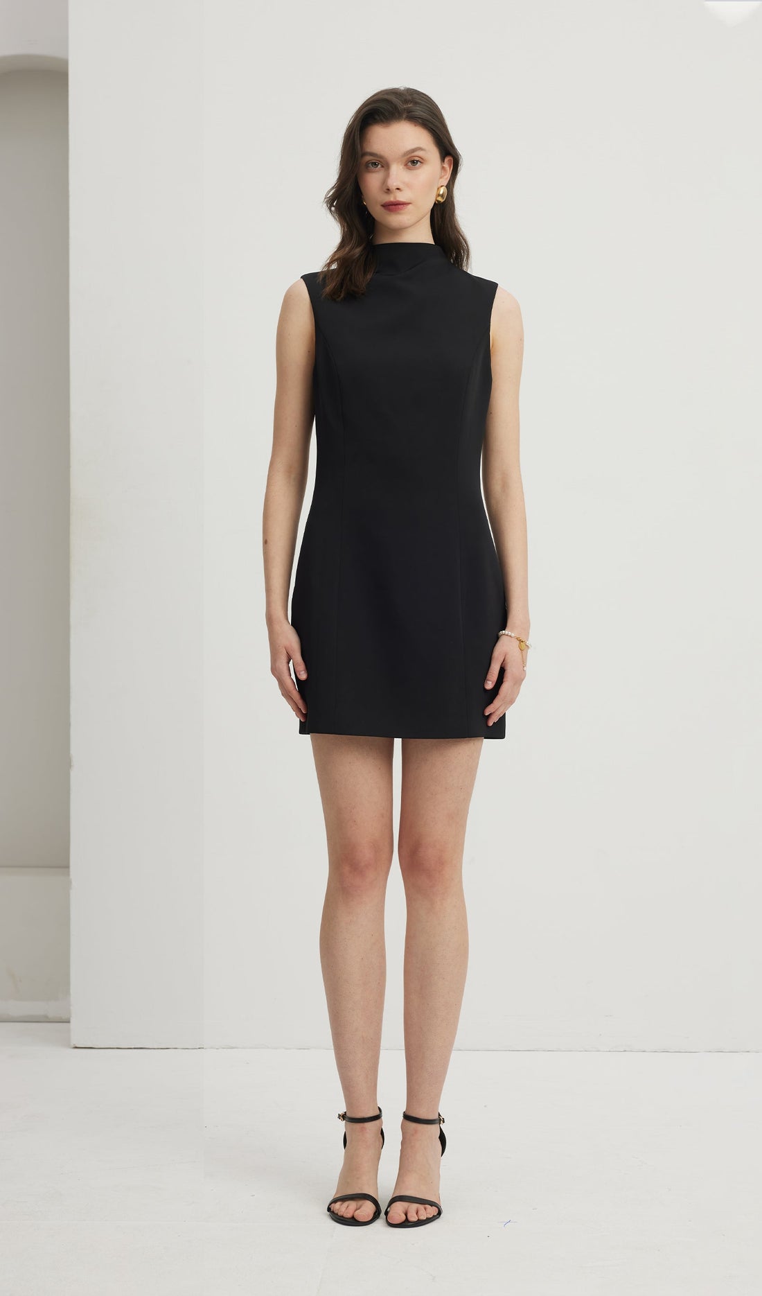 Lightweight Sleeveless Mini Dress 