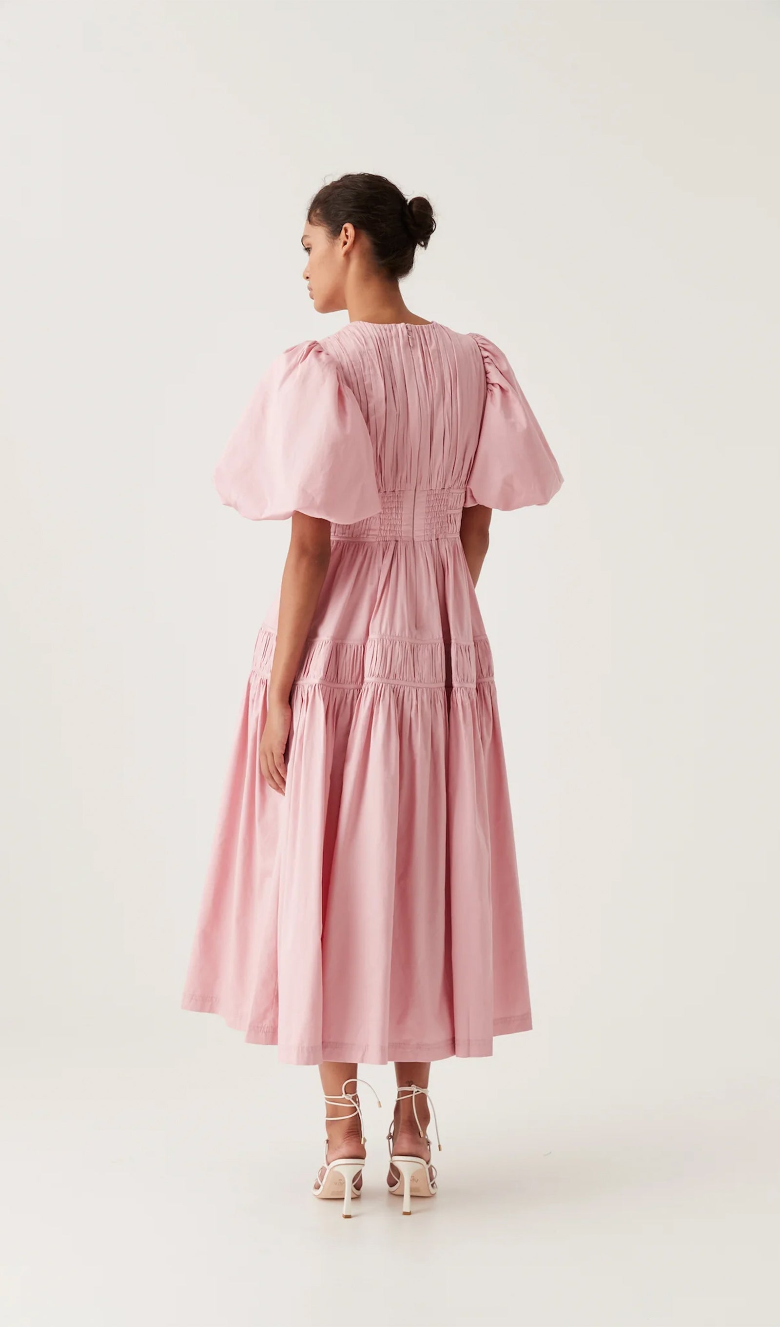 Fallingwater Ruffled Midi Dress