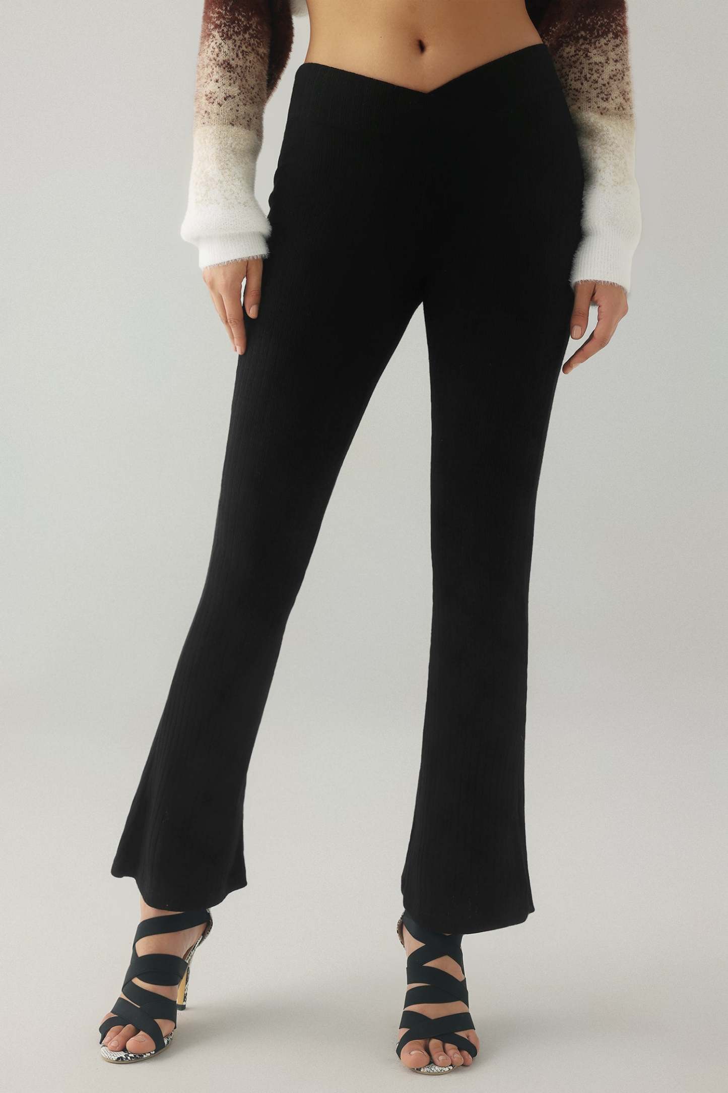 Lilith Knitted Trousers - Black