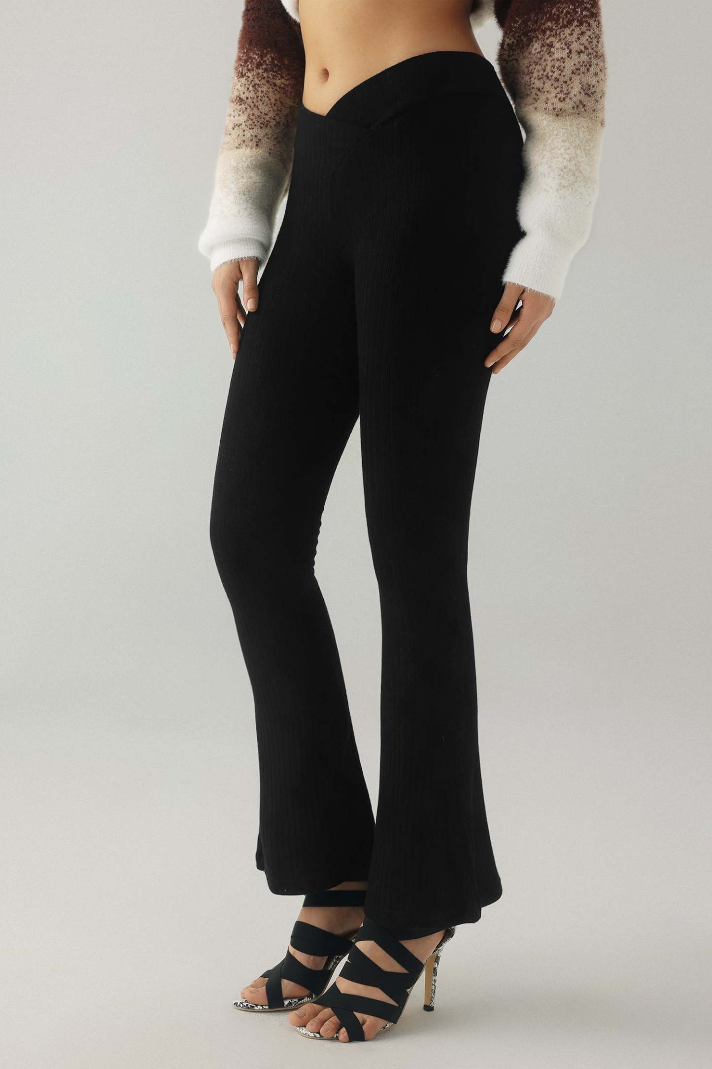 Lilith Knitted Trousers - Black