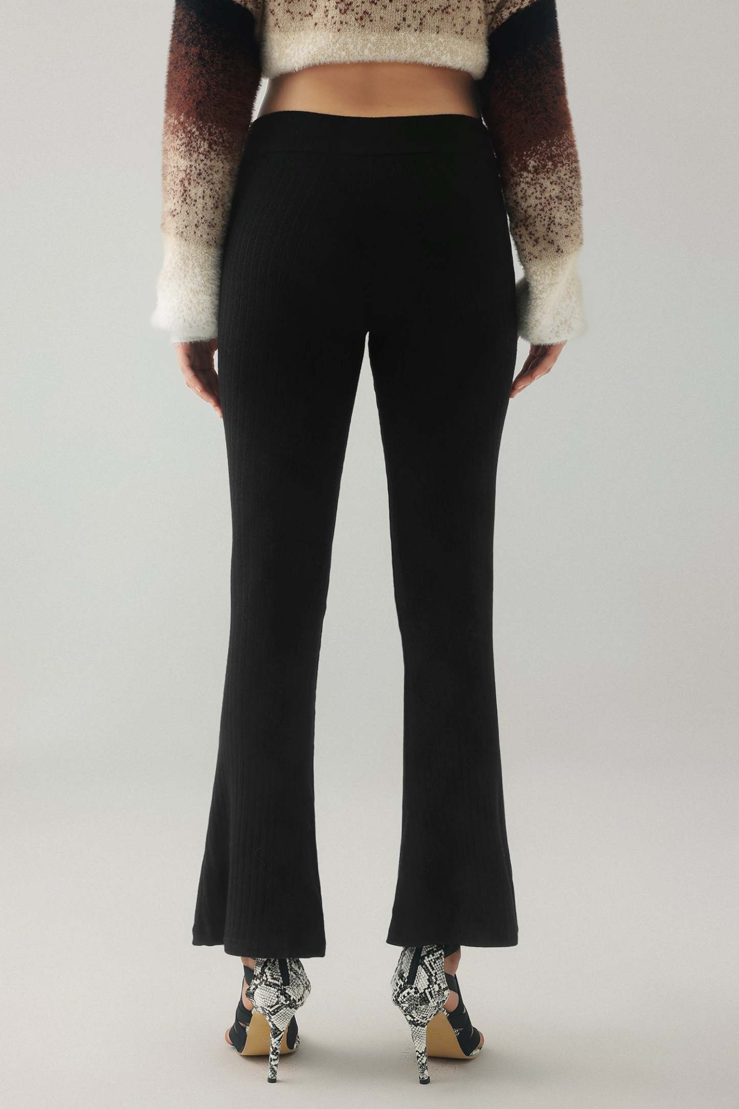 Lilith Knitted Trousers - Black