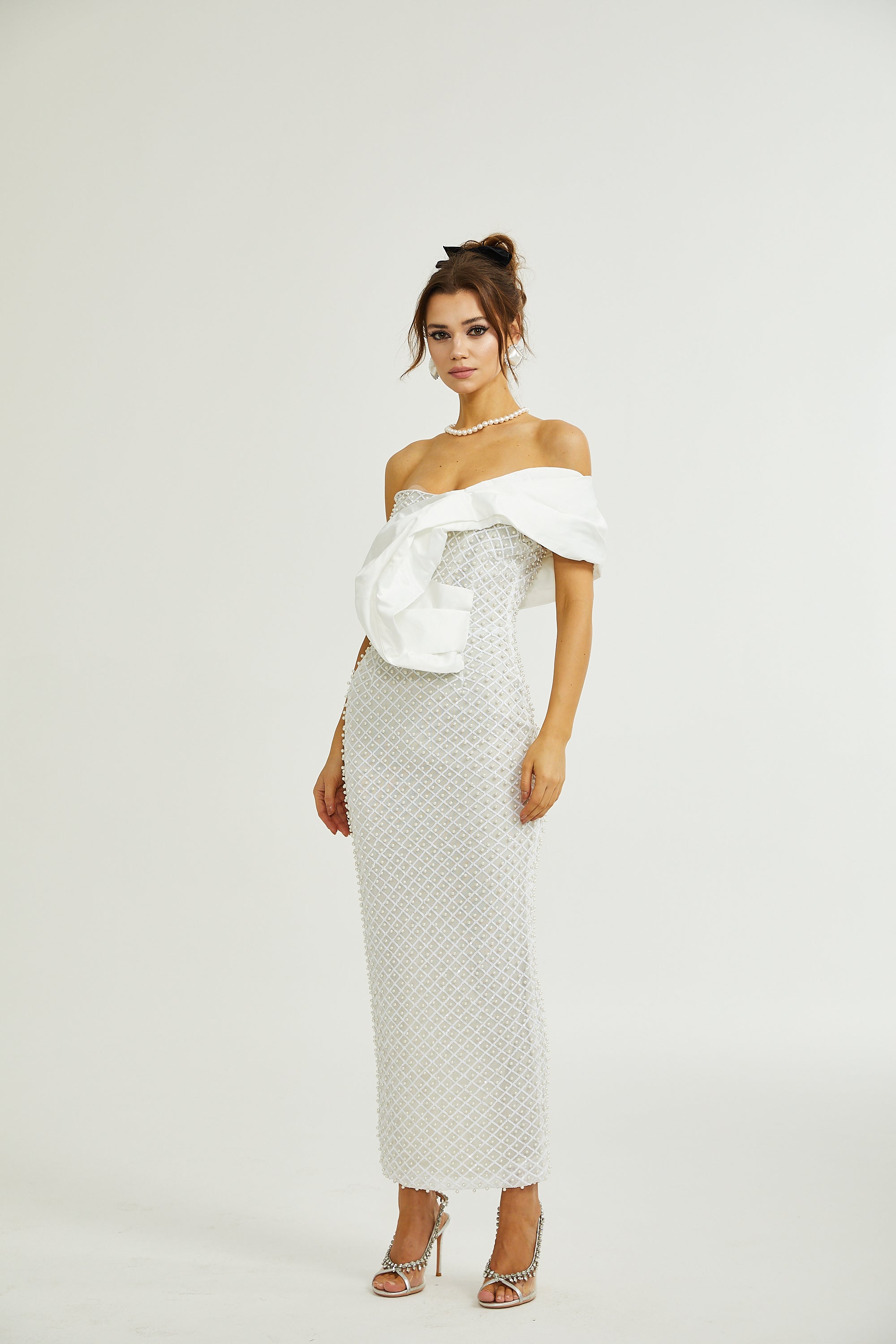 Maura Pearl Maxikleid mit Schulterträgern