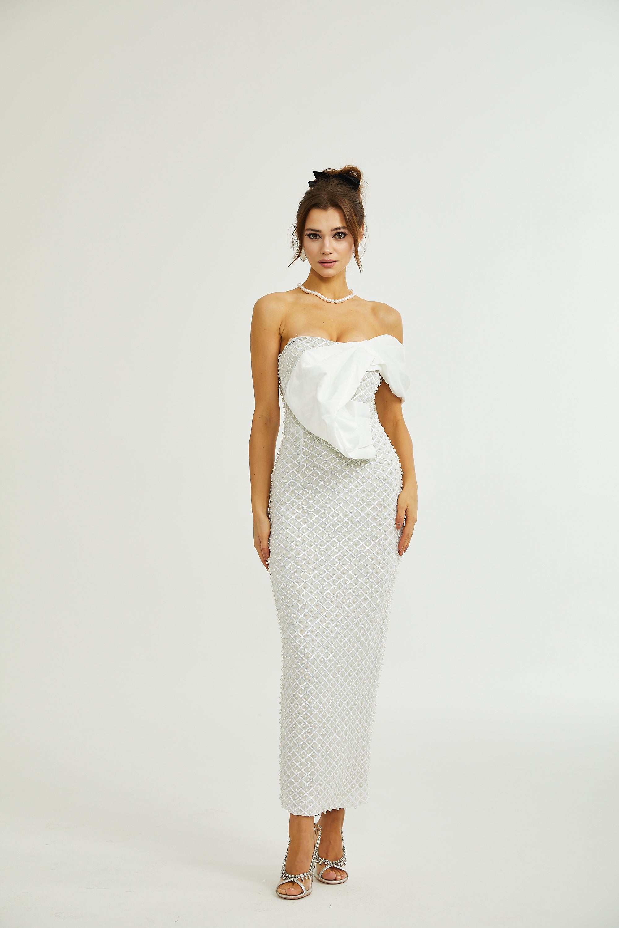 Maura Pearl Maxikleid mit Schulterträgern