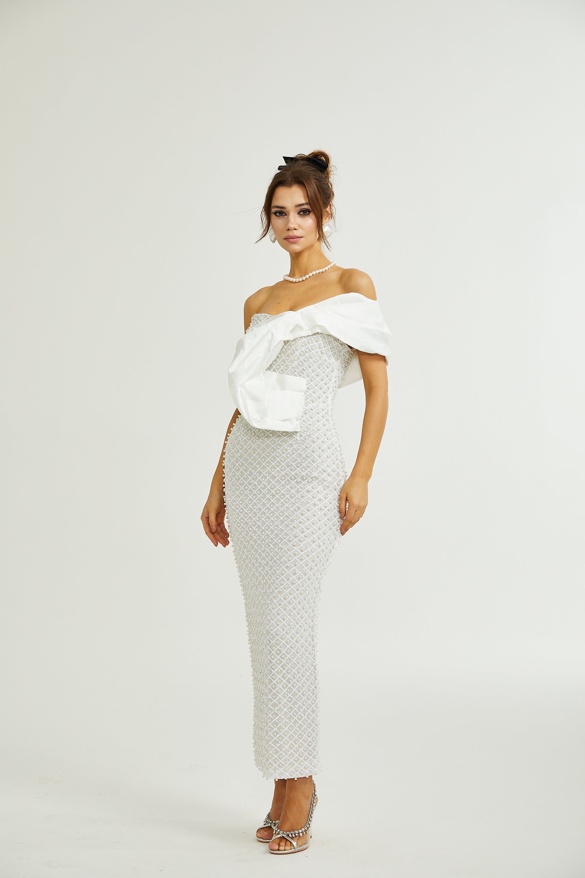 Maura Pearl Maxikleid mit Schulterträgern