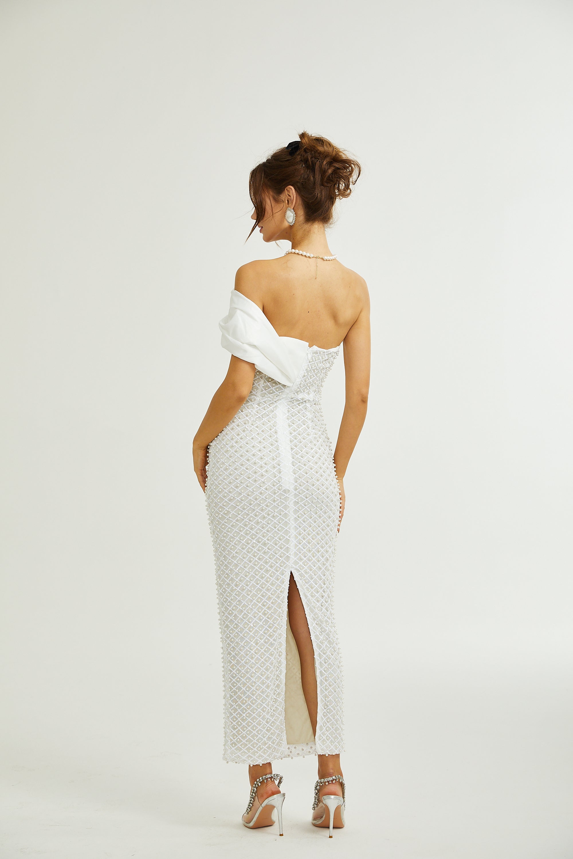 Maura Pearl Maxikleid mit Schulterträgern