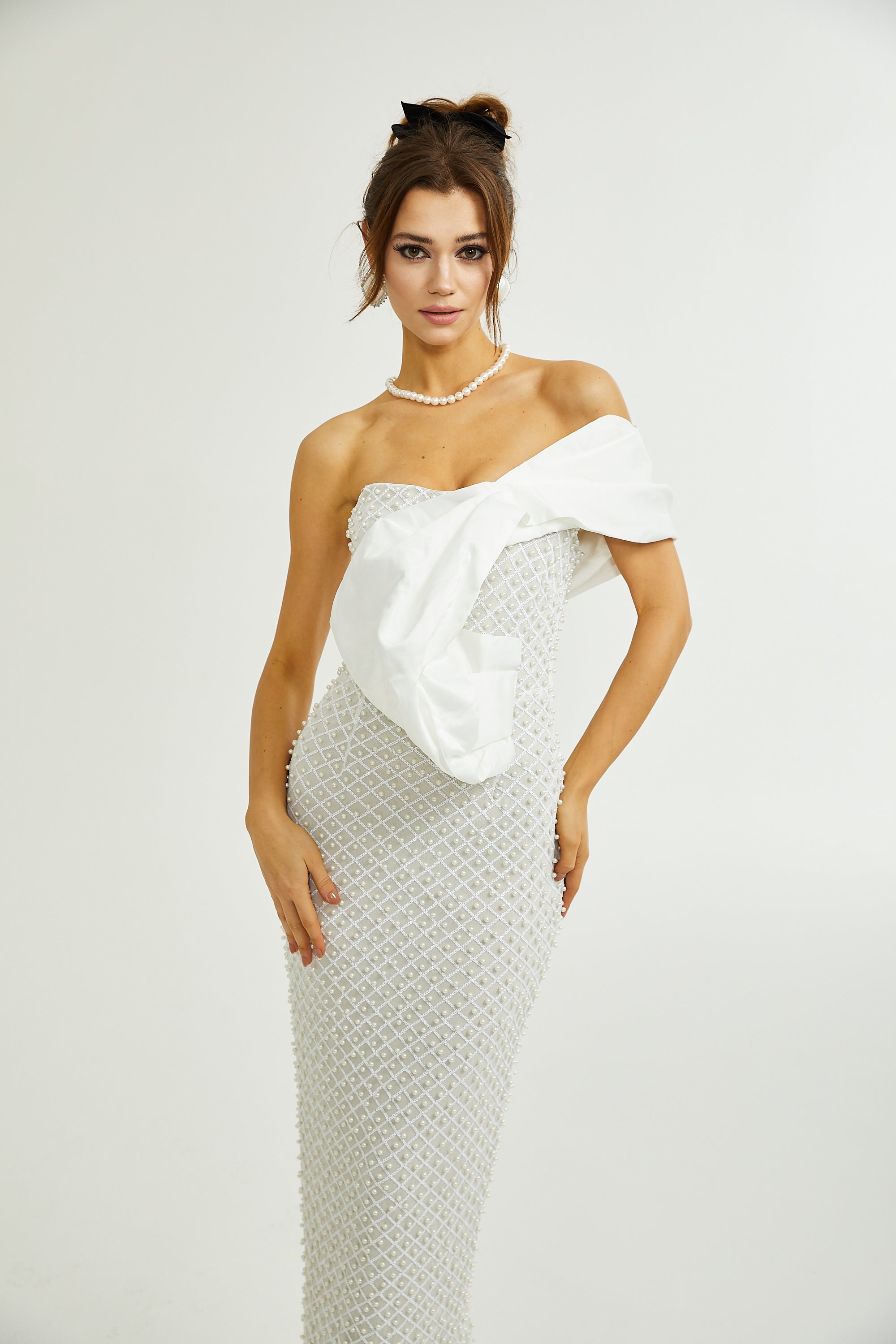 Maura Pearl Maxikleid mit Schulterträgern