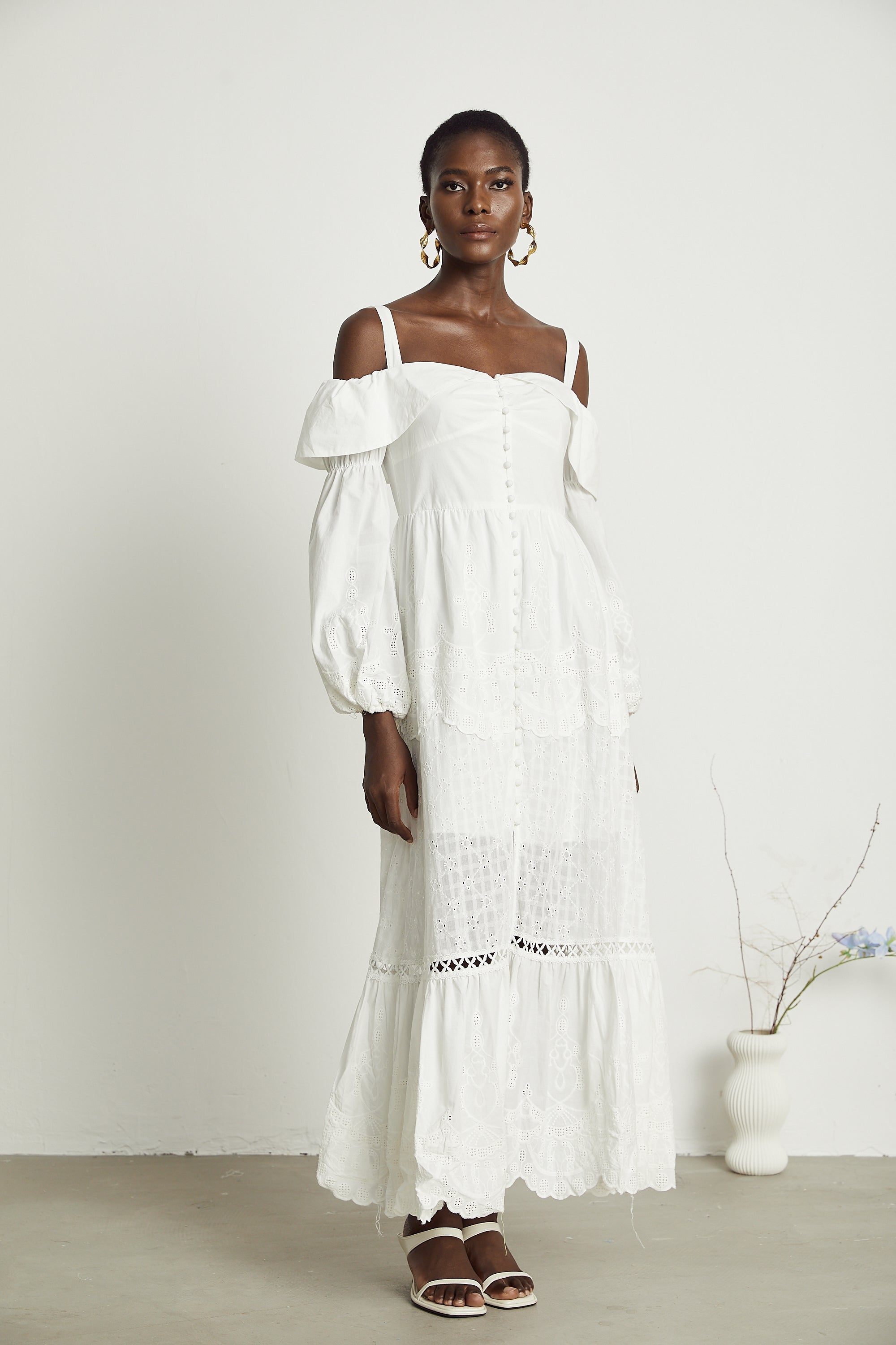 Lisette Spitzen-Midikleid