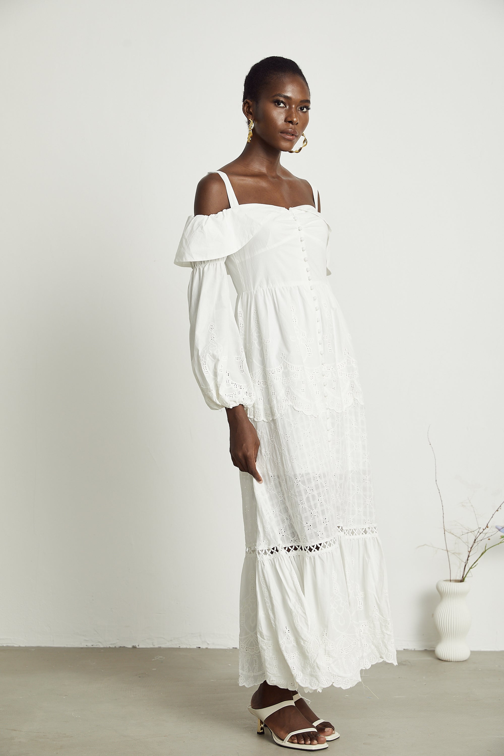 Lisette Spitzen-Midikleid