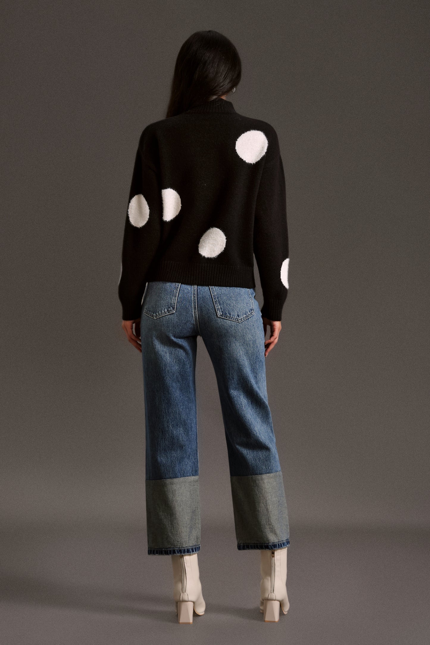 High Neck Long Sleeve Top