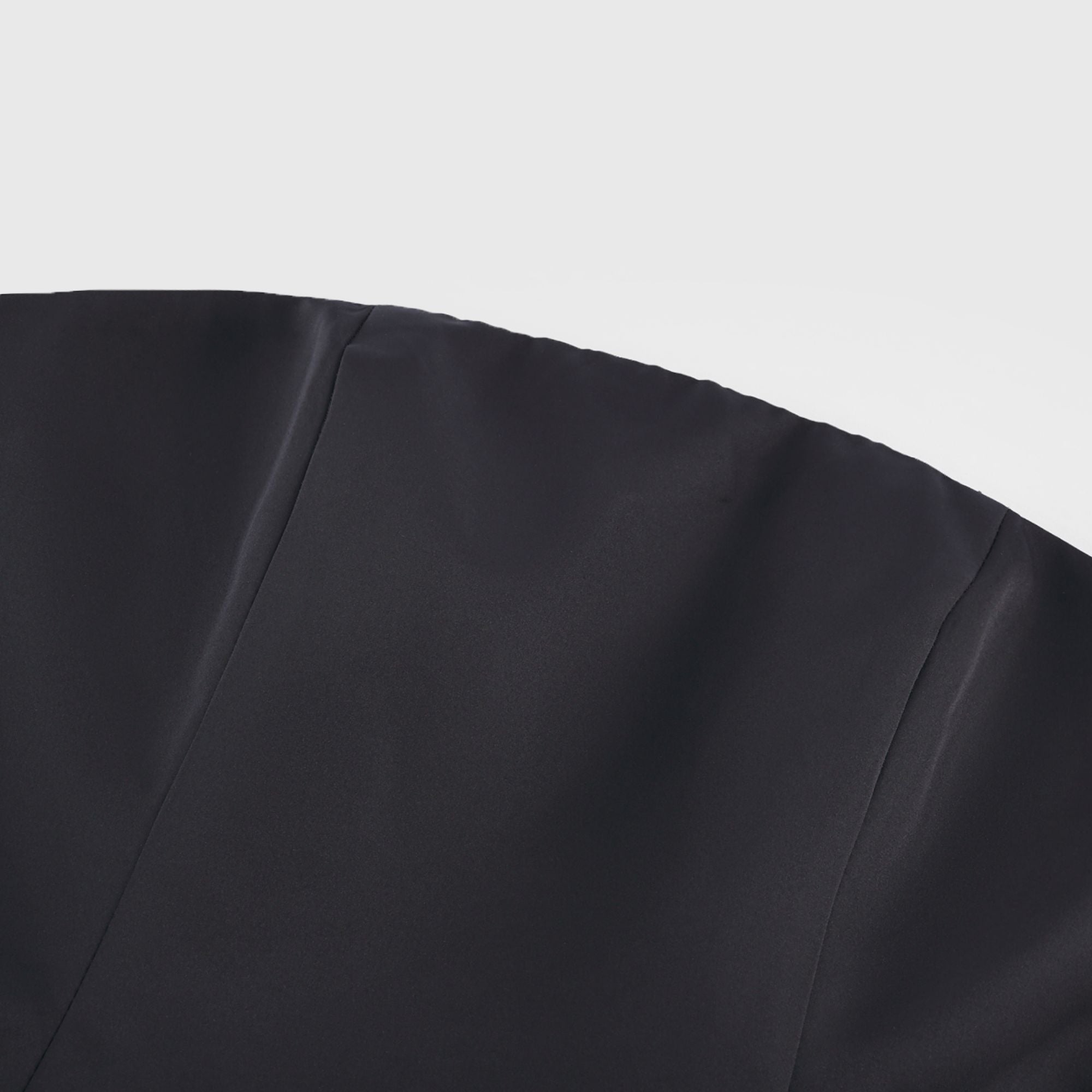 Lucie Black Leaf Layered Strapless Corset Mini Dress