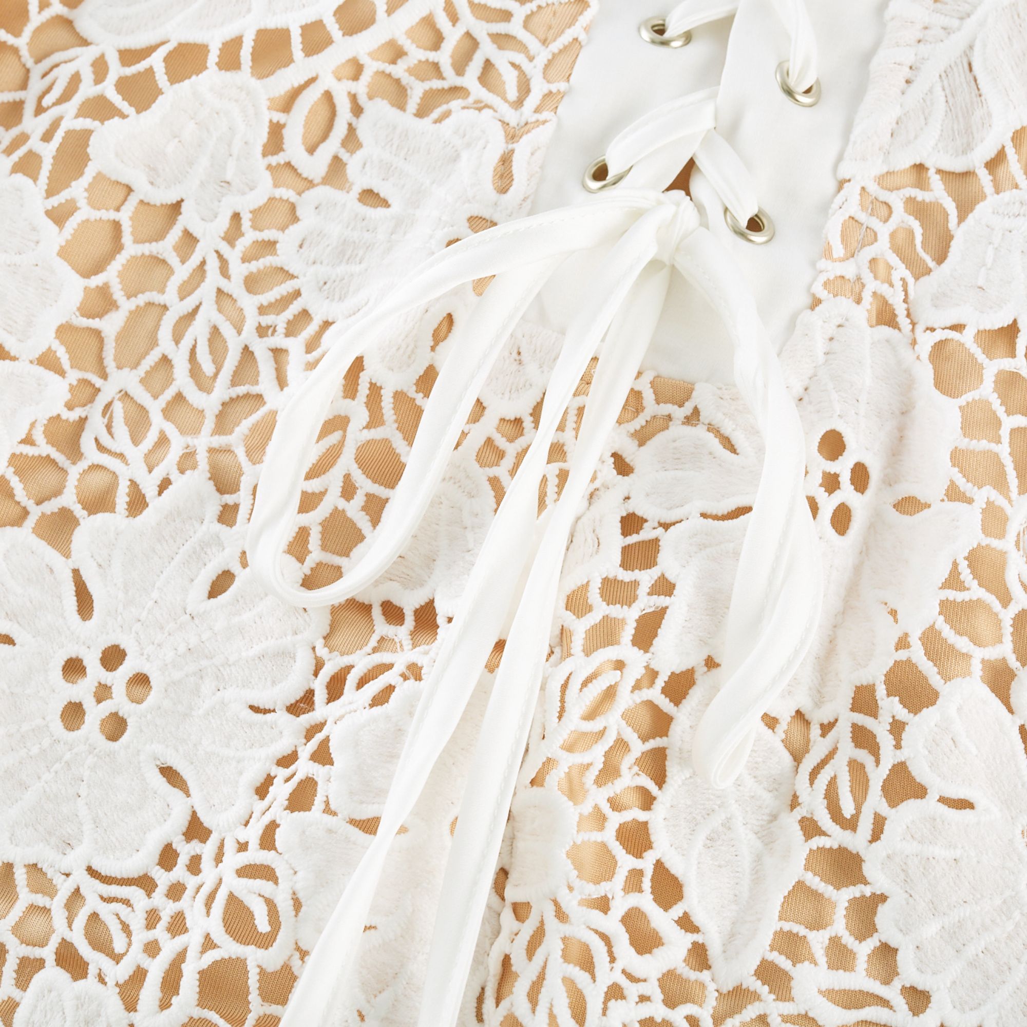 Florence Floral Embroidered Midi Dress