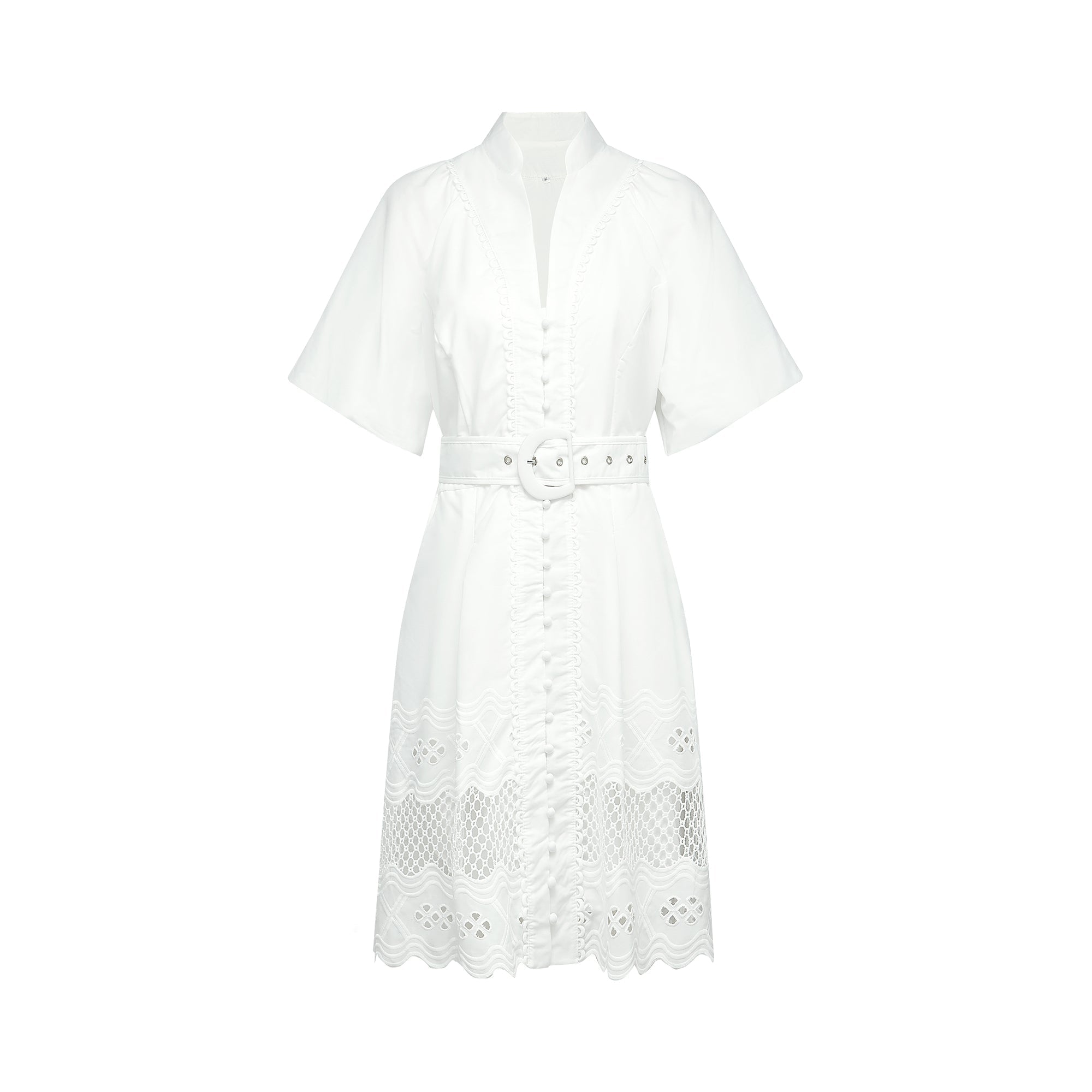 Raphaëlle mini dress with lace details