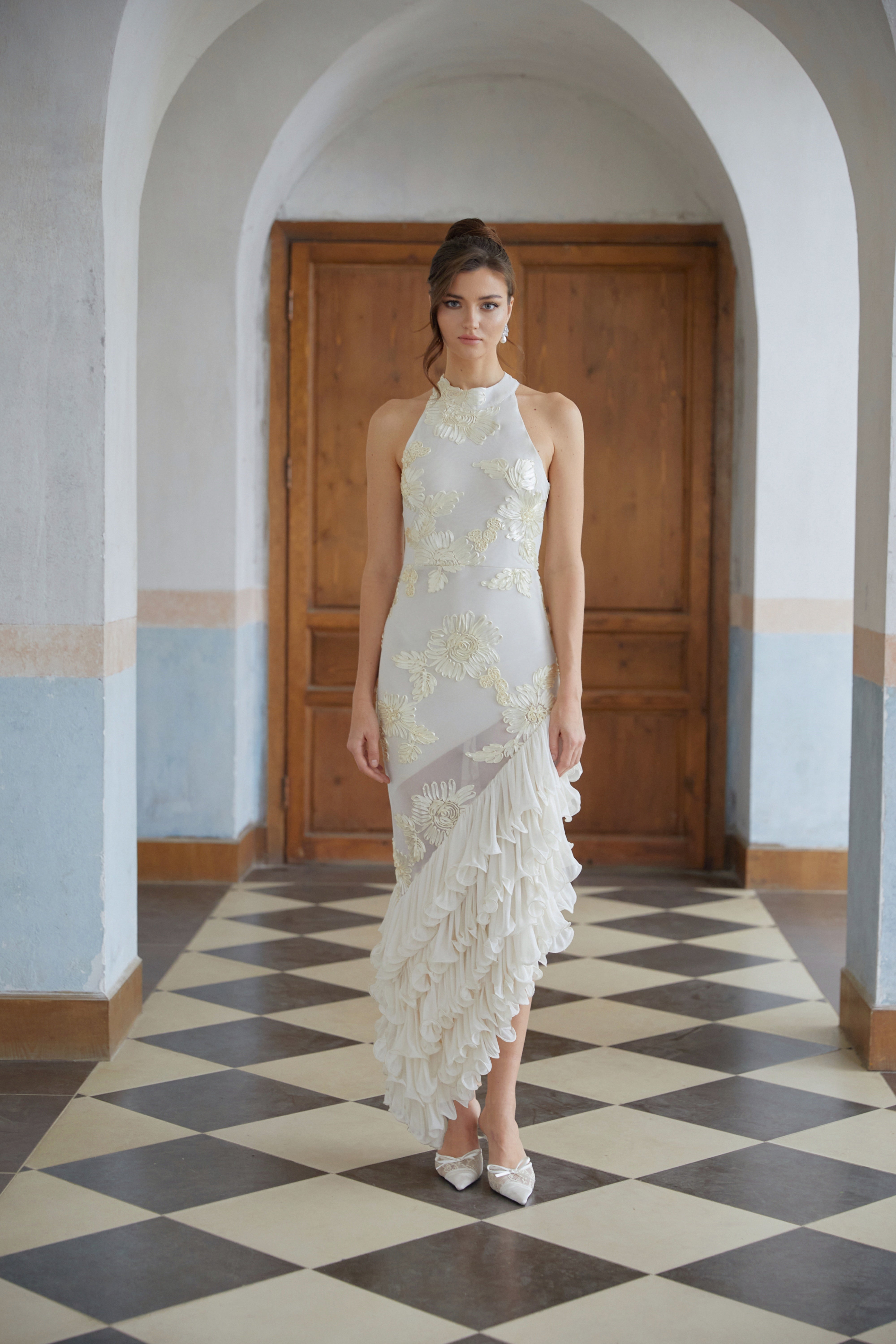 Theoline Midi Elbise