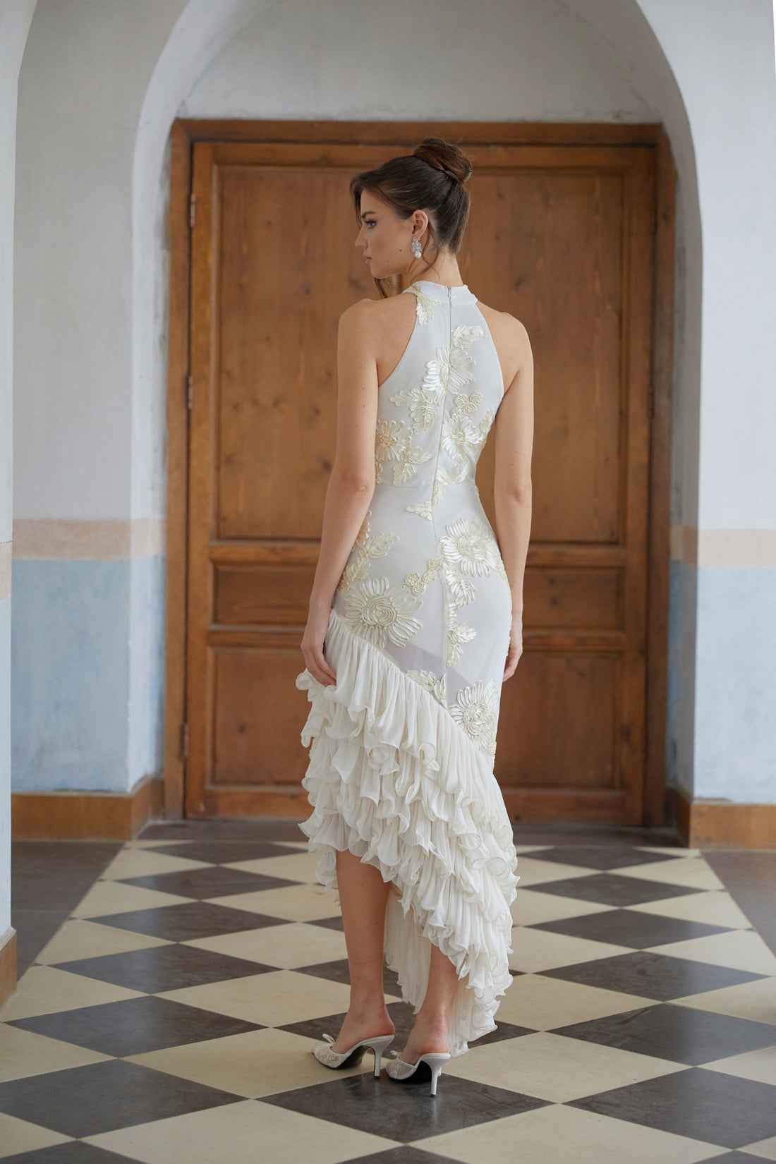 Theoline Midi Elbise