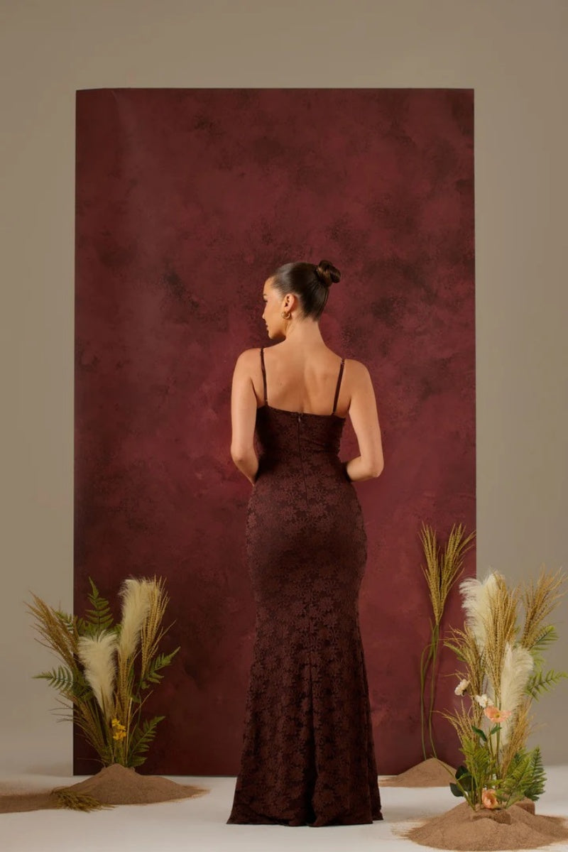 Leah Dantel Uzun Elbise