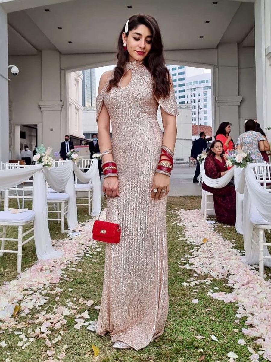Noemi Mermaid Cut Maxi Dress
