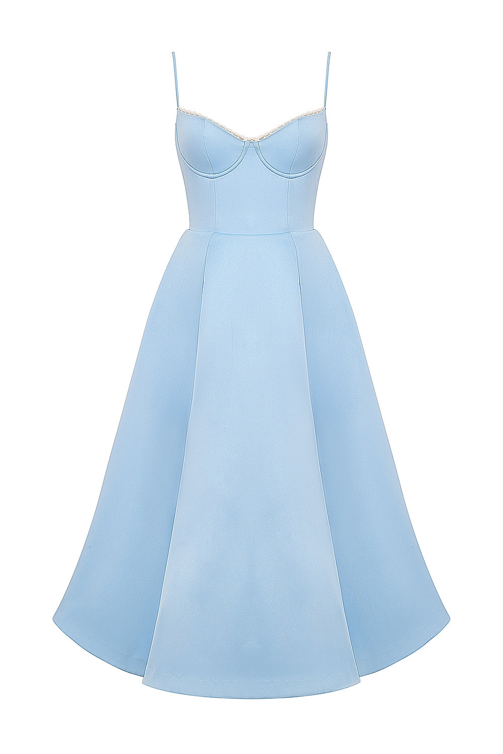 Mademoiselle Midikleid - Blau 