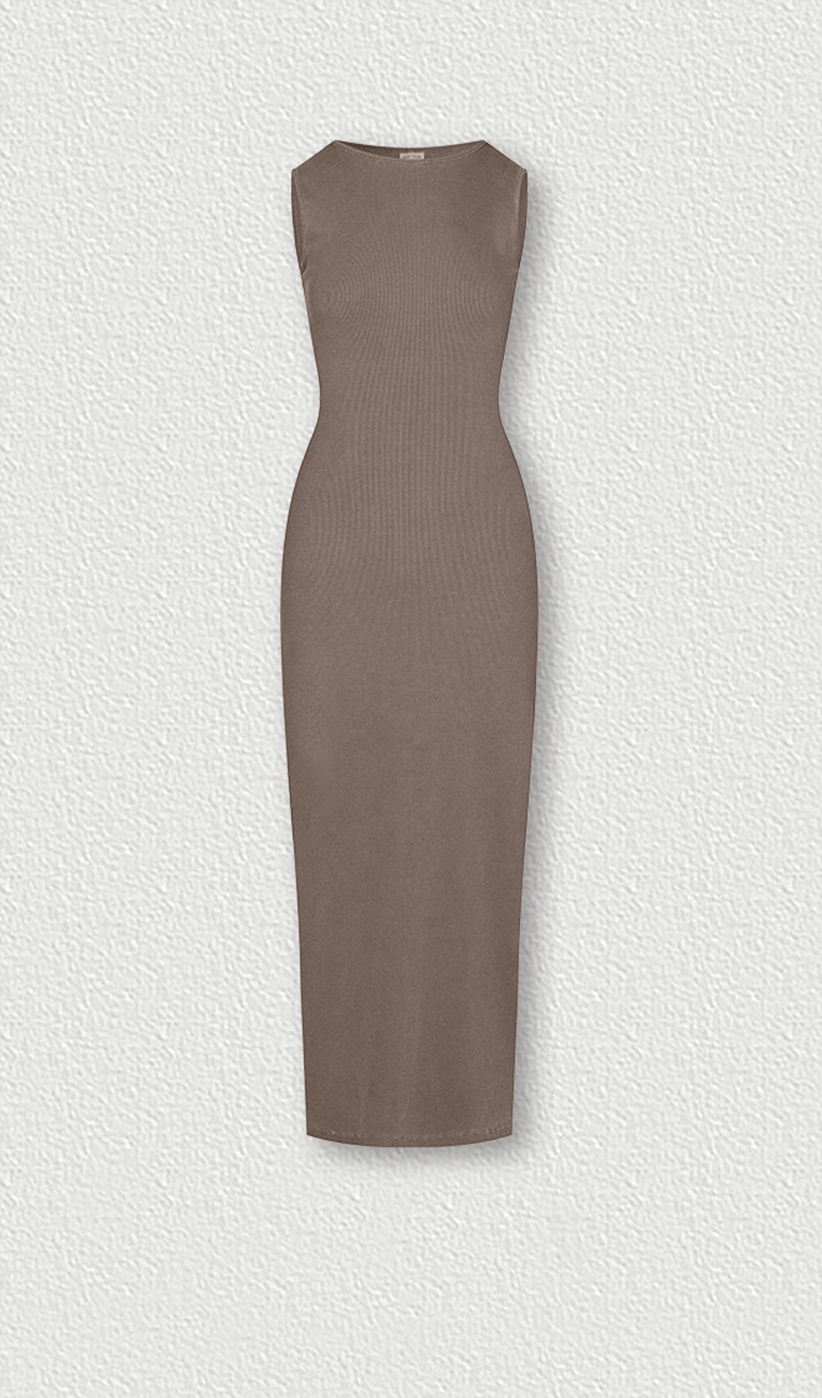 Ribbed Bodycon Midi Dress 