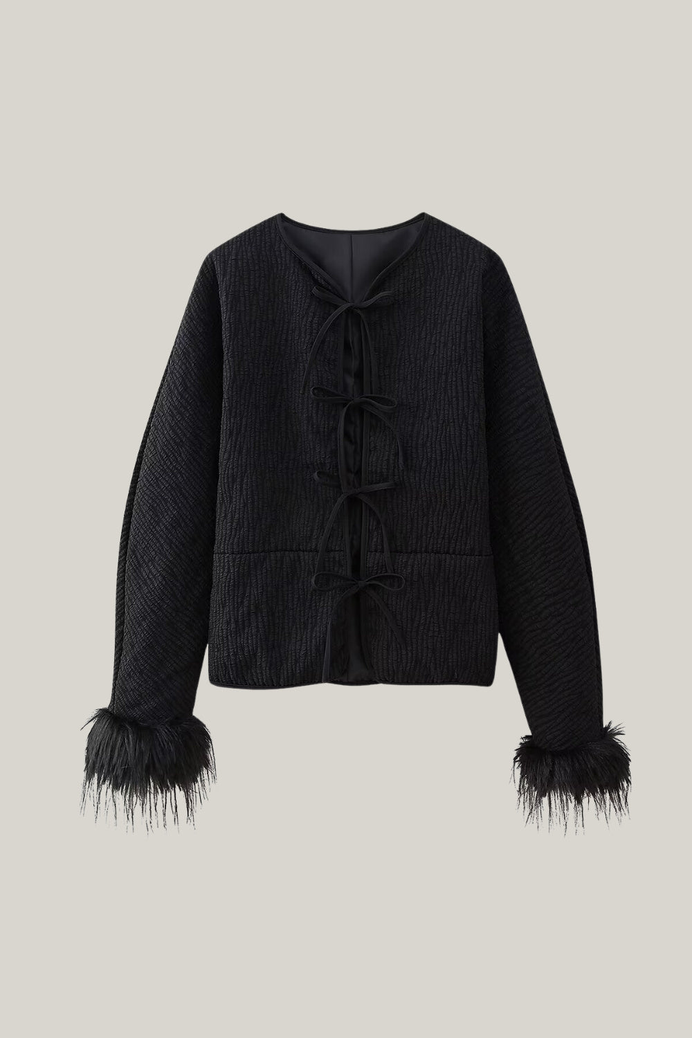 Griselda Down Textured Jacket