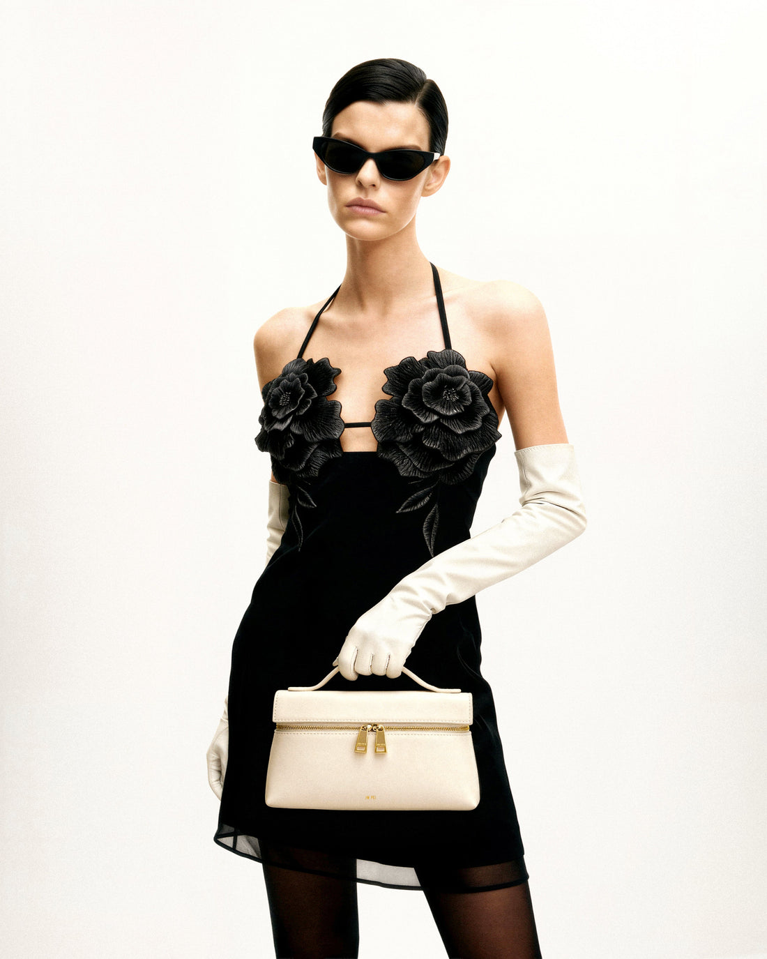 Thea Top Handle Çanta – Beyaz (Vegan Deri)