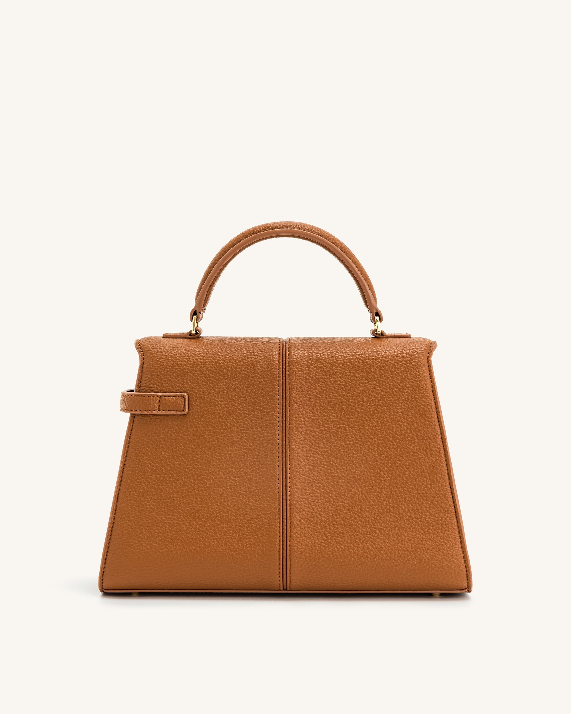 Große Elise Henkeltasche – Braun
