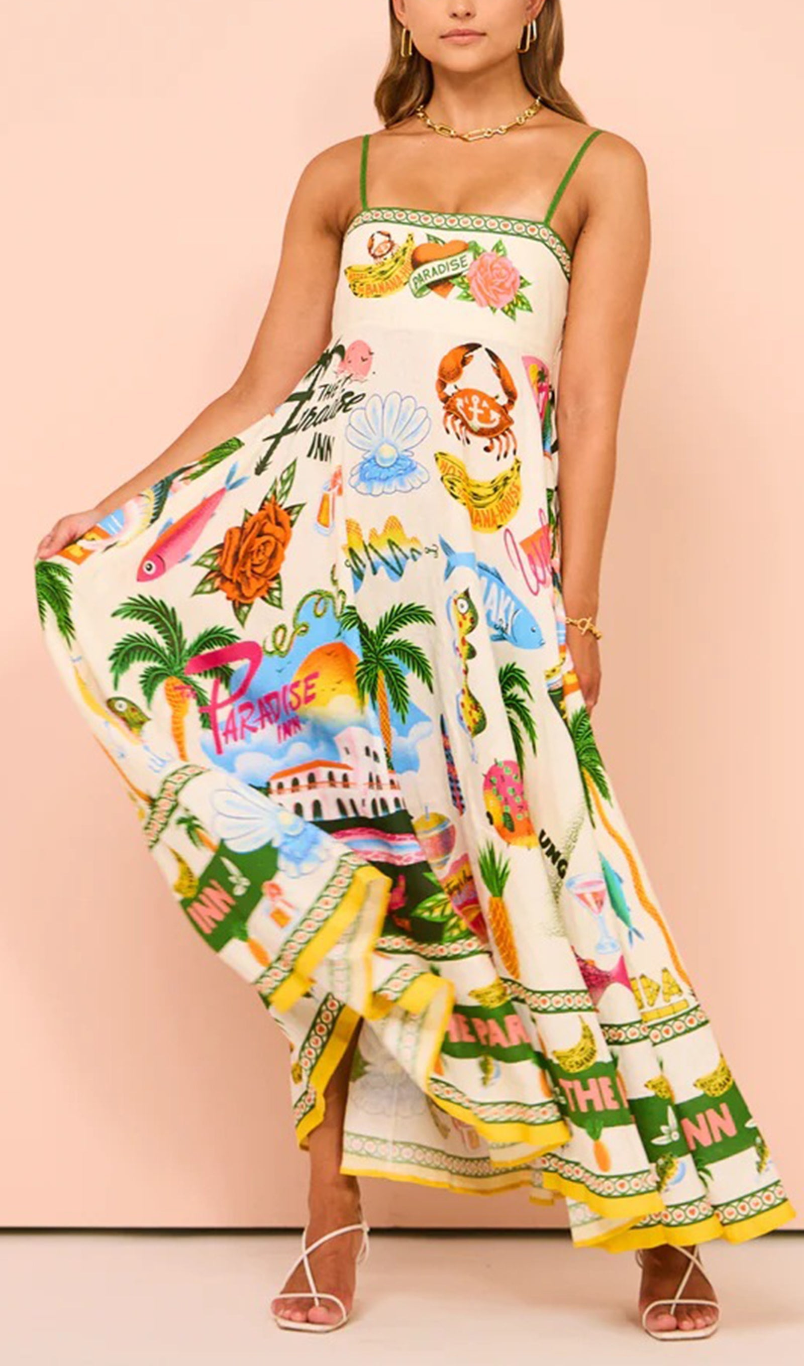 Floral Sexy Maxi Slip Dress