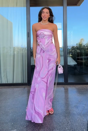 Roca Two-Piece Maxi Dress Set