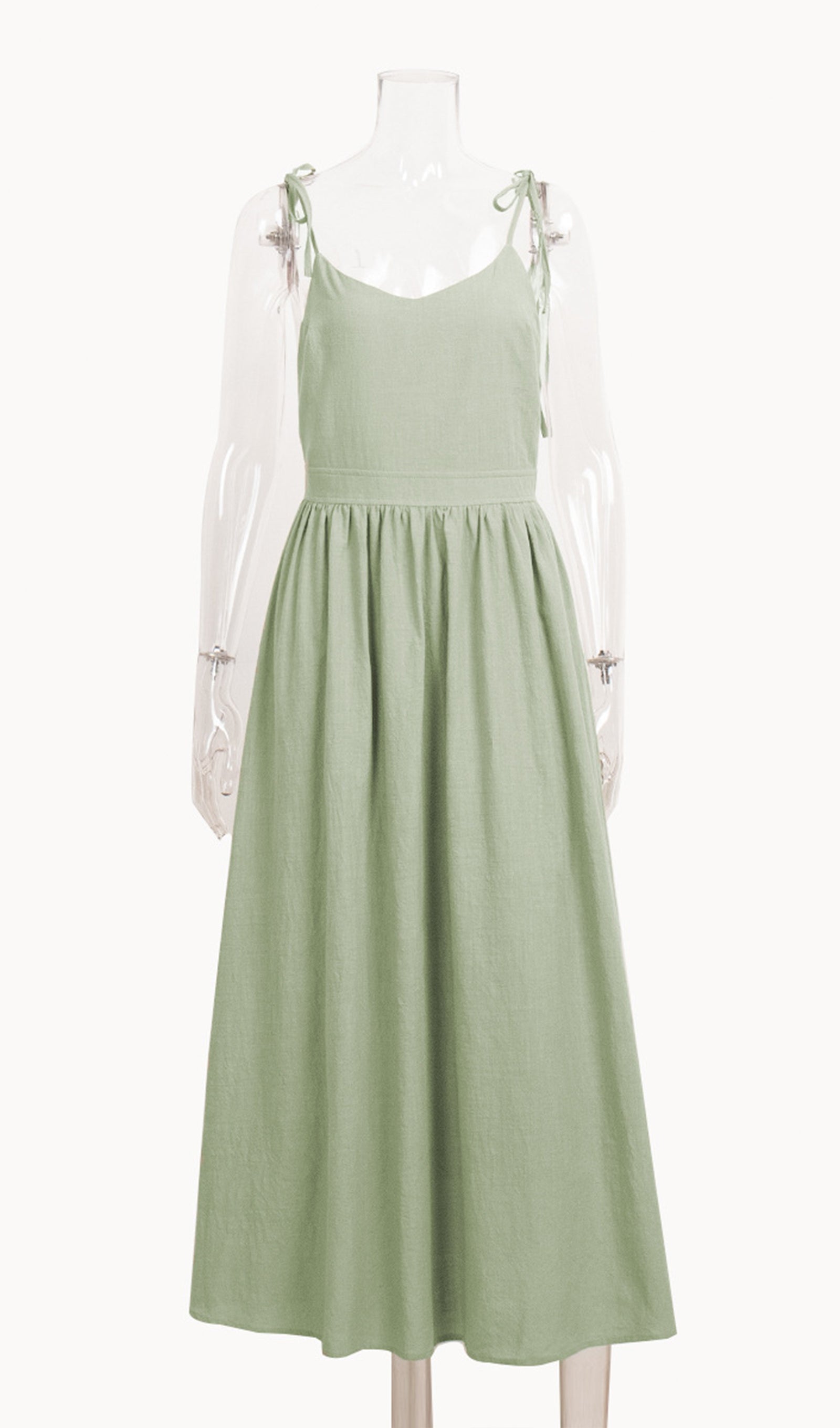Bella Cotton A-Line Midi Dress