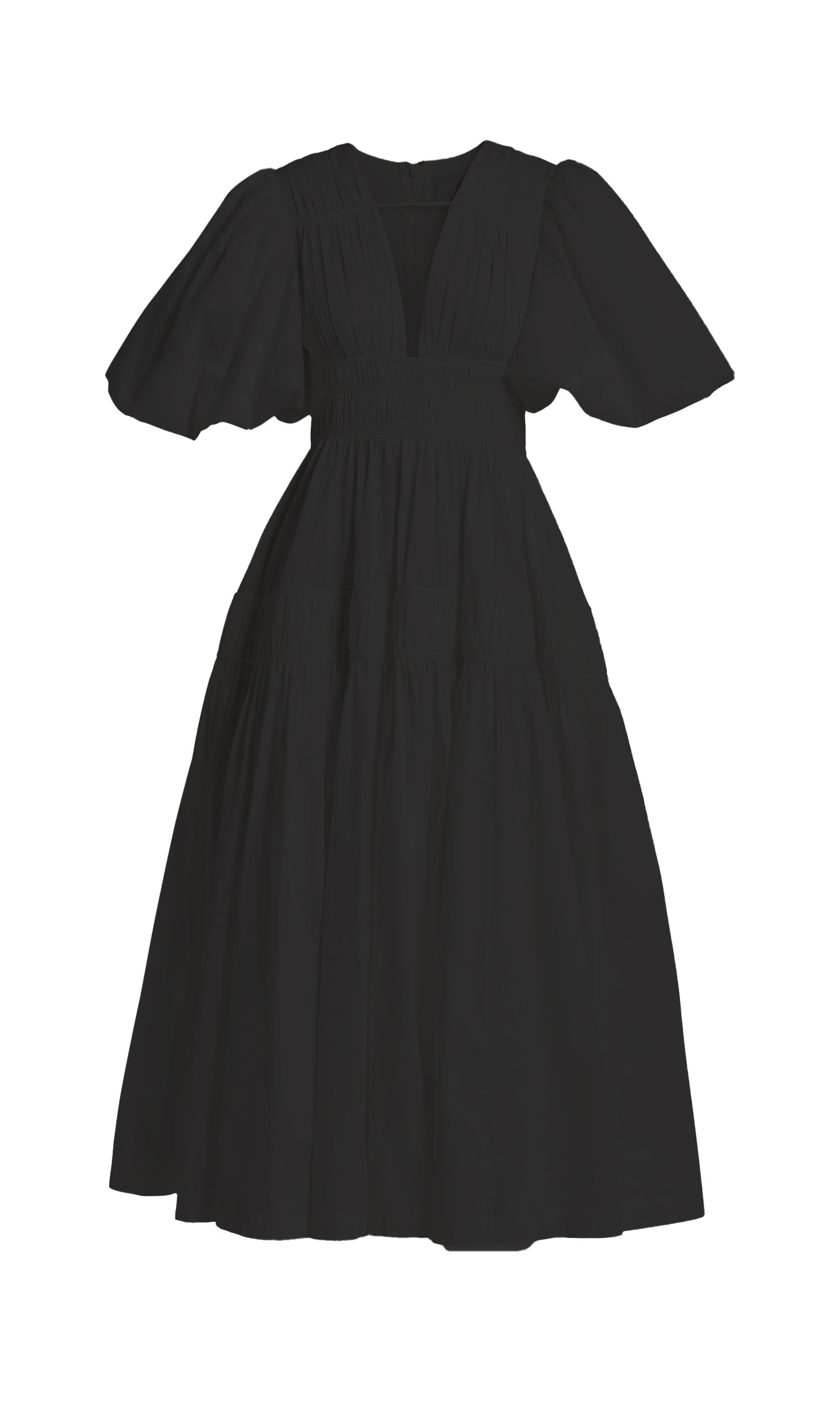 Fallingwater Ruffled Midi Dress