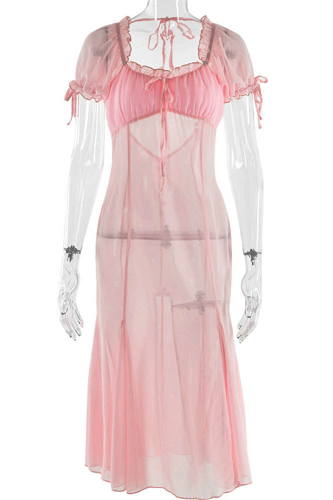 Gleam & Grace Midi Elbise