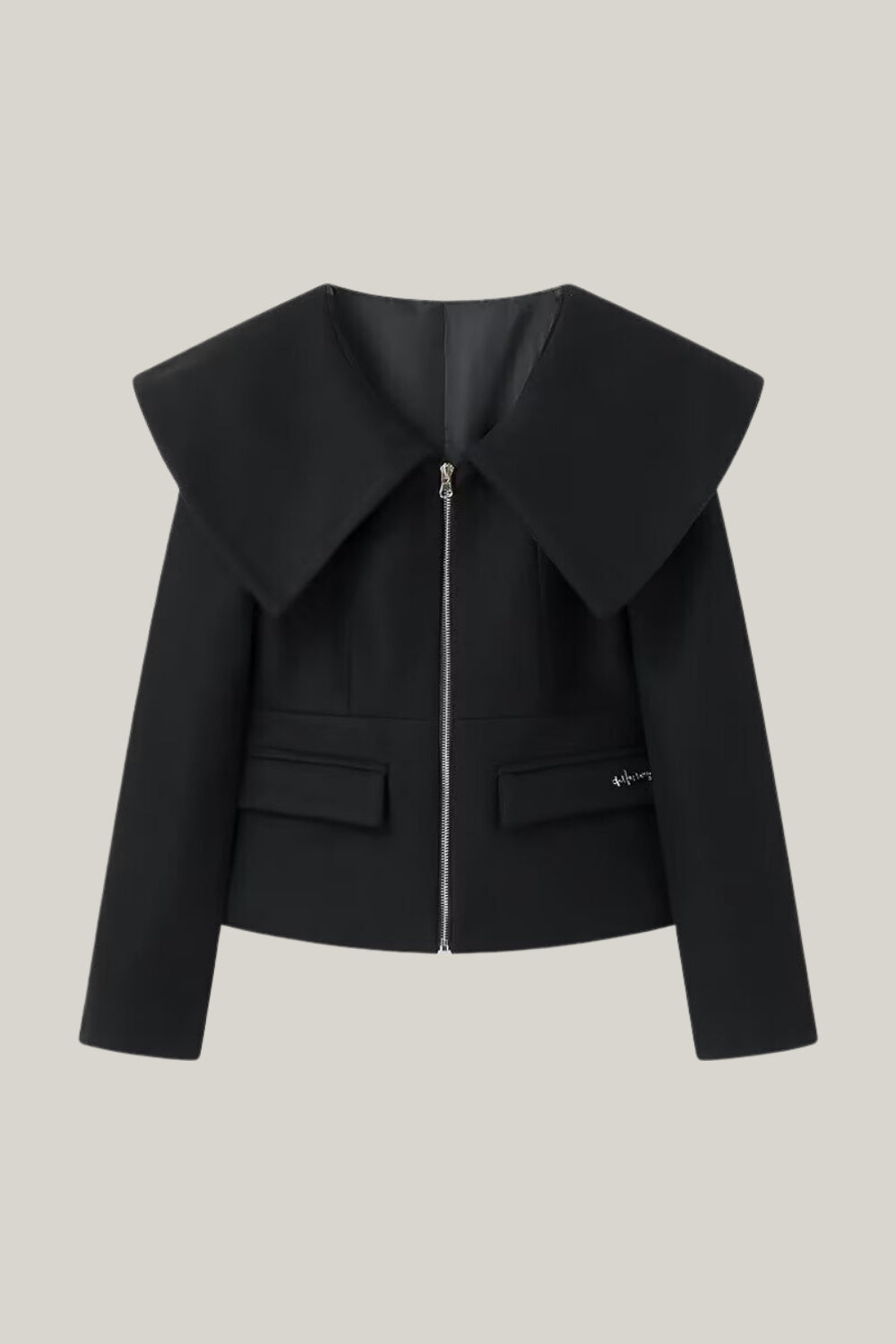 Vera Plus Size Kragenjacke