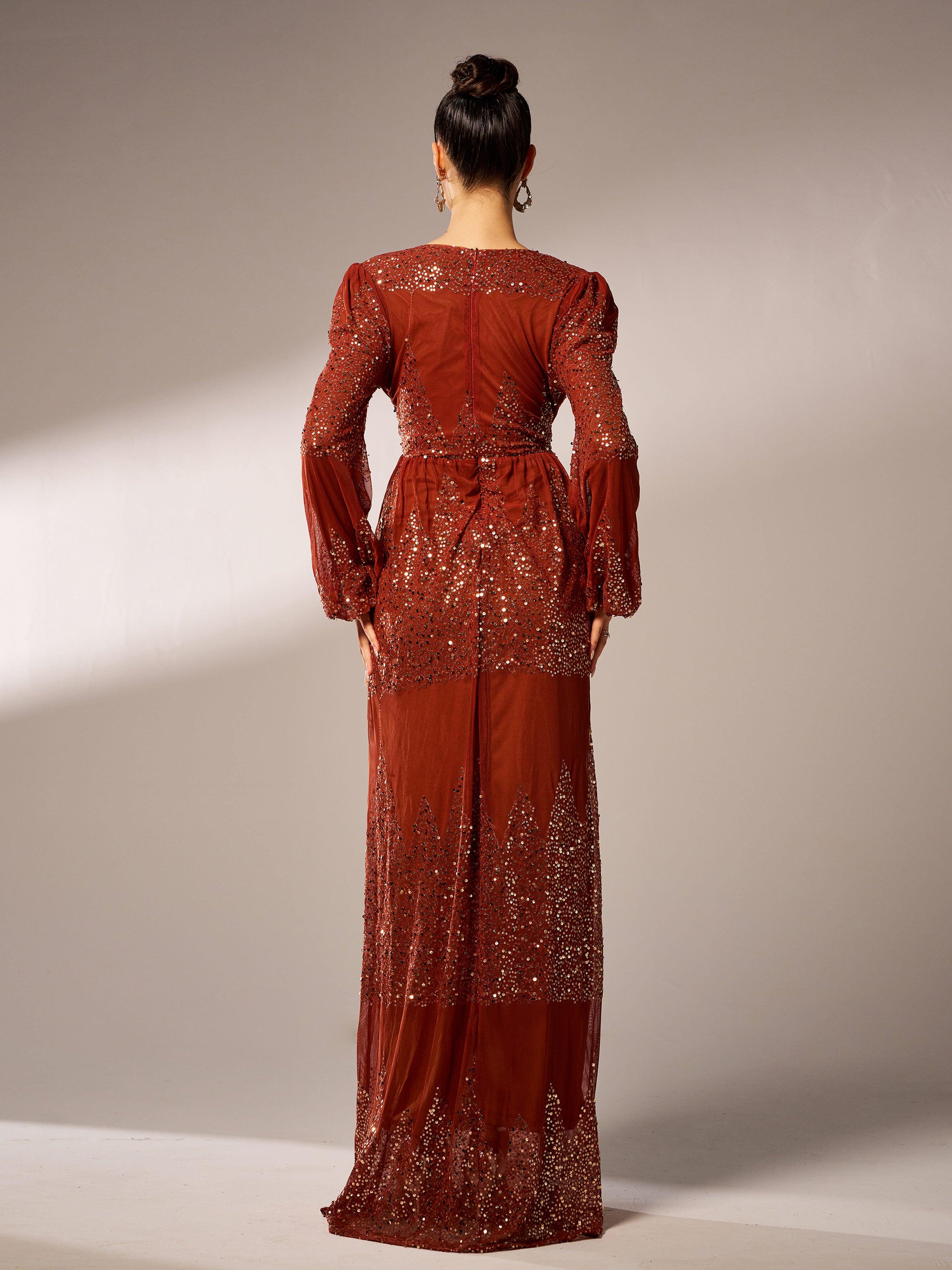 Annelise Maxi Dress with Slit