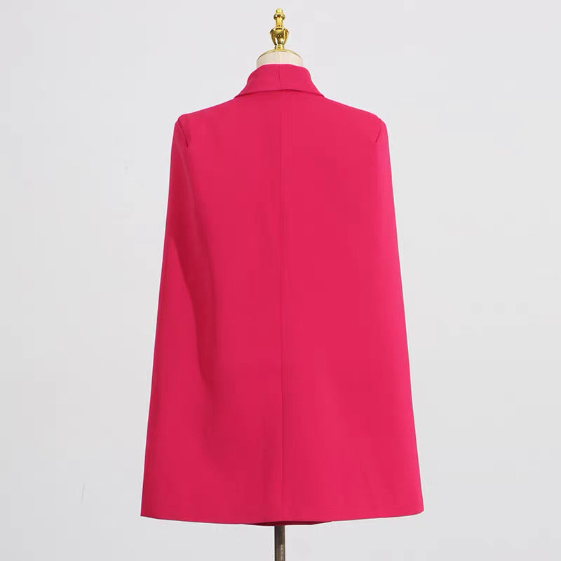 Stella Minikleid mit verziertem Cape 