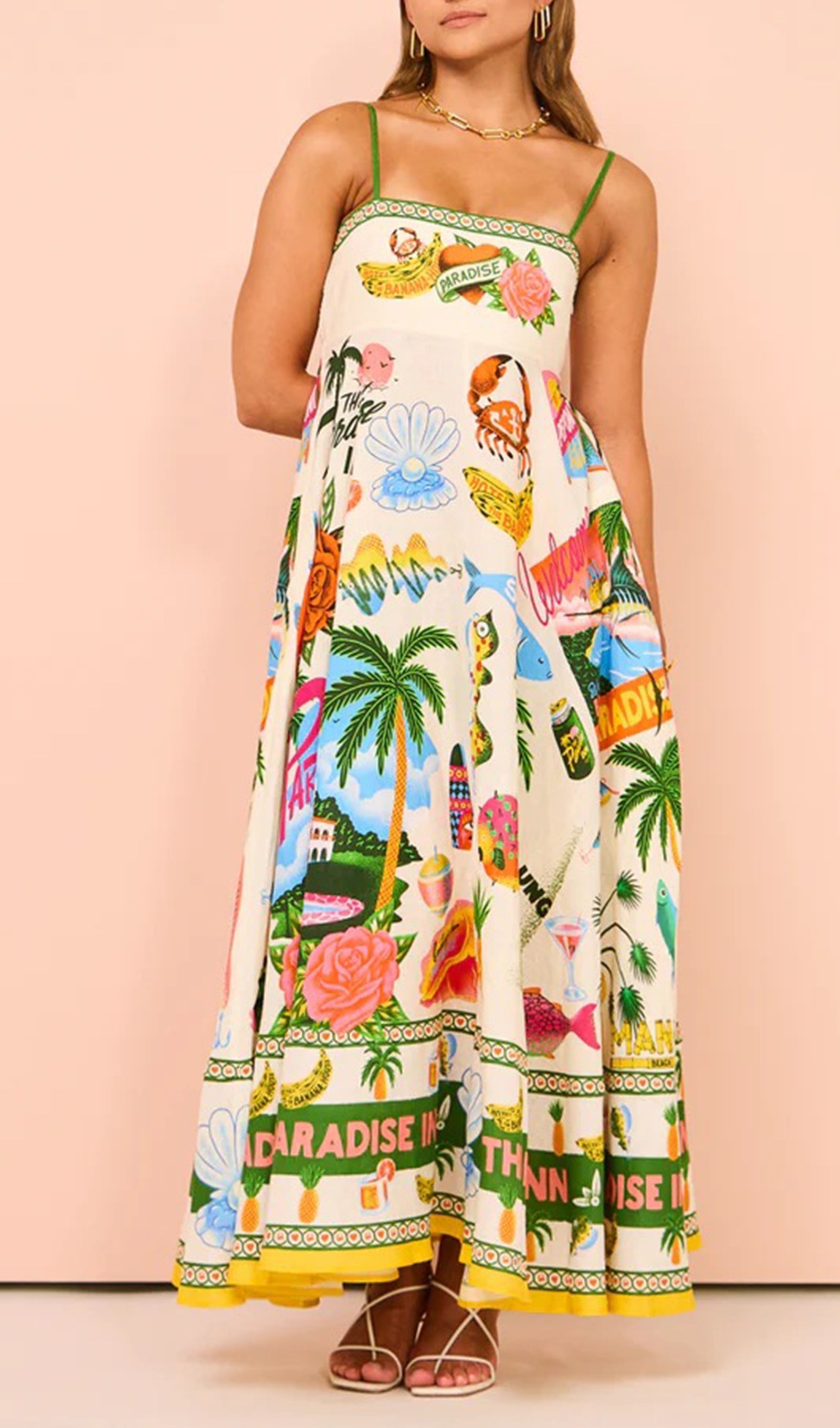 Floral Sexy Maxi Slip Dress