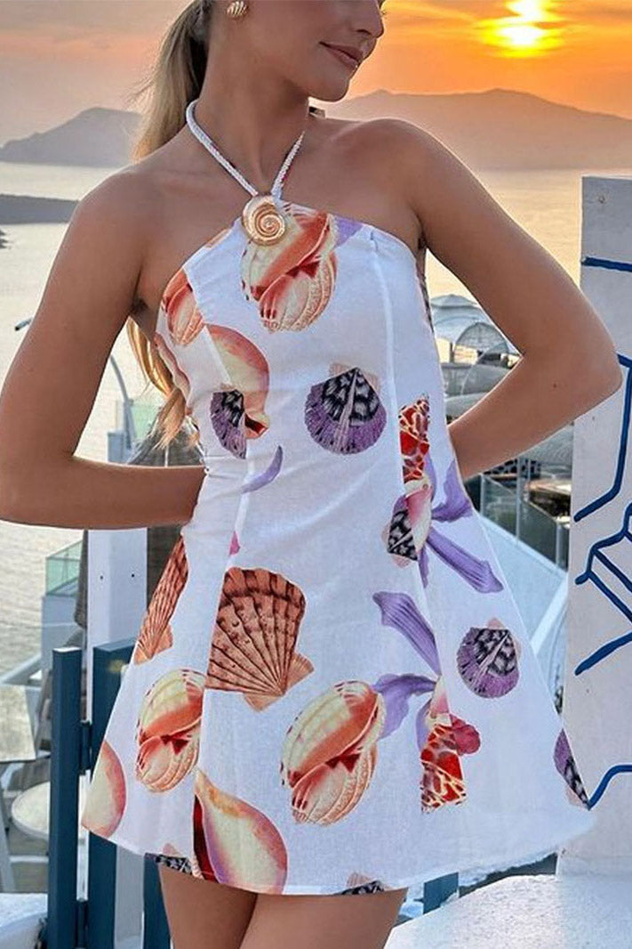 Freya Mini Elbise Deniz Kenarı Buketi