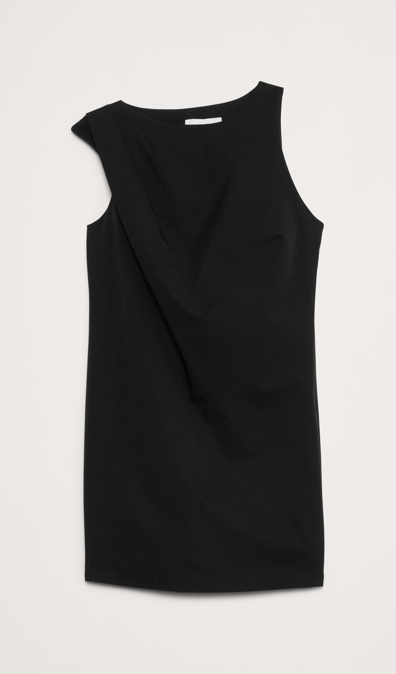 Dehnbares, drapiertes Minikleid im Etui-Stil 