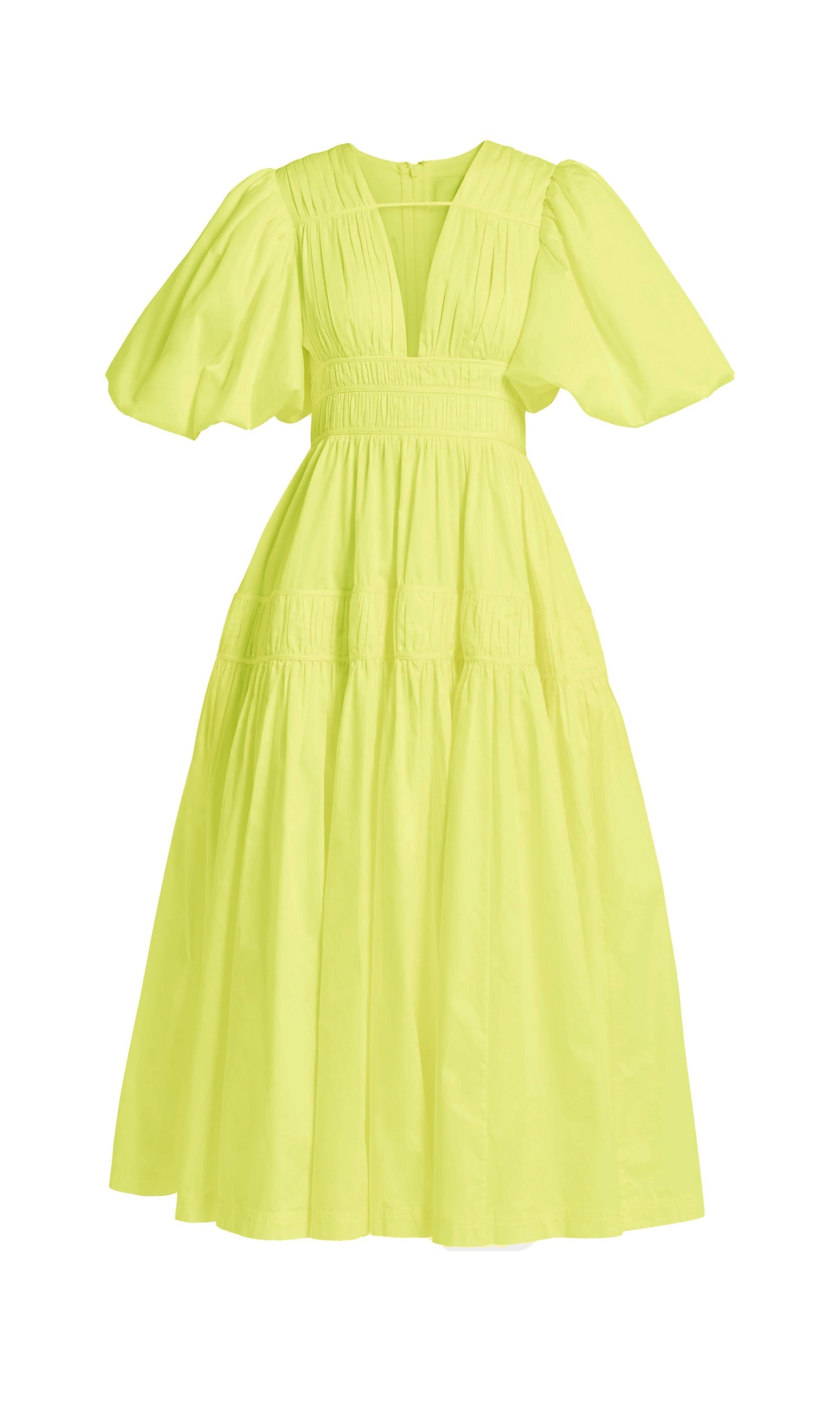 Fallingwater Ruffled Midi Dress