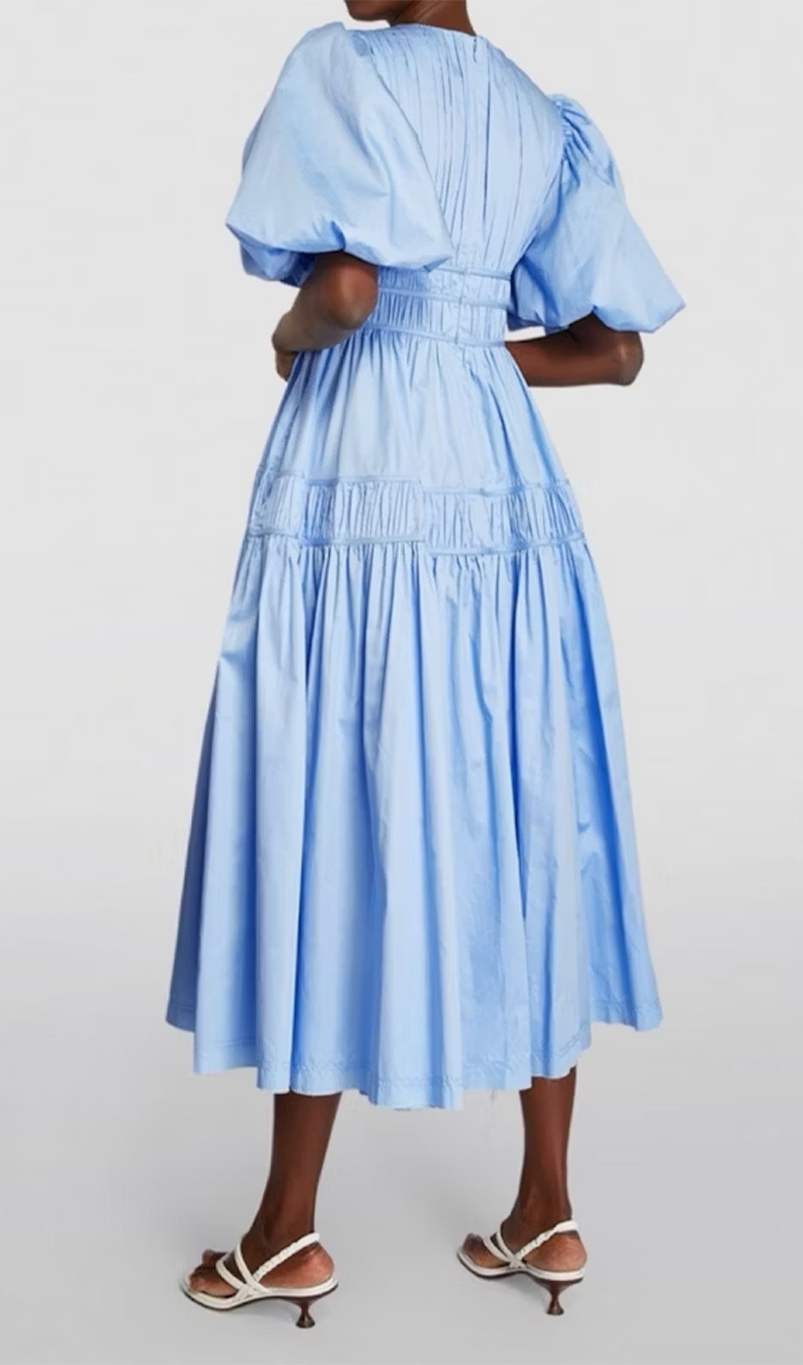 Fallingwater Ruffled Midi Dress