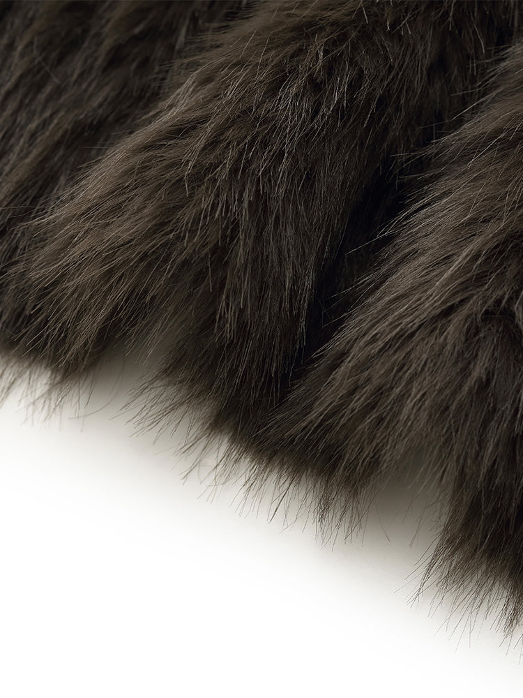 Eco-Friendly Fur Women's Short Coat 