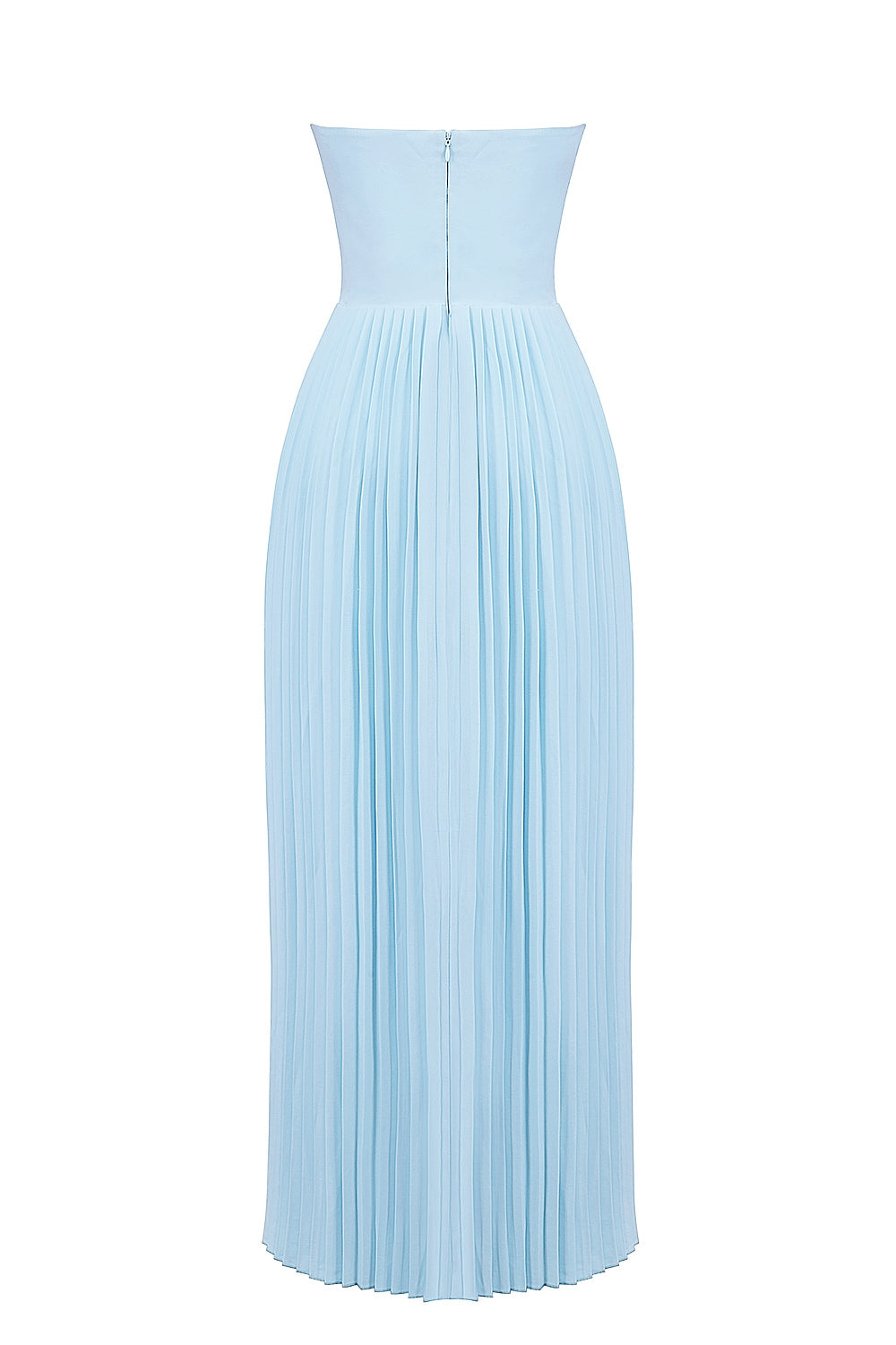 Celeste Pileli Bustier Maxi Elbise