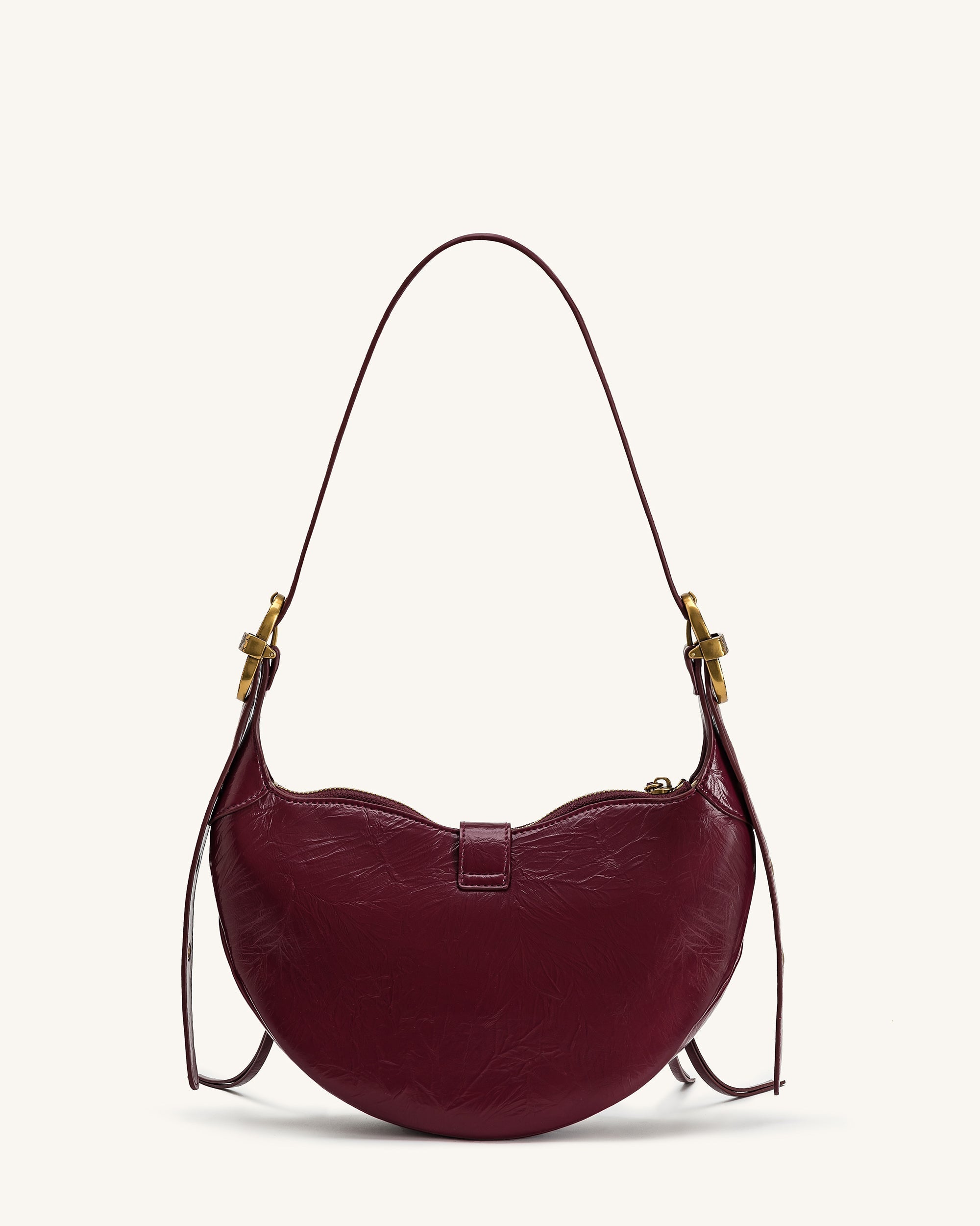 Tessa Studded Omuz Çantası – Bordo