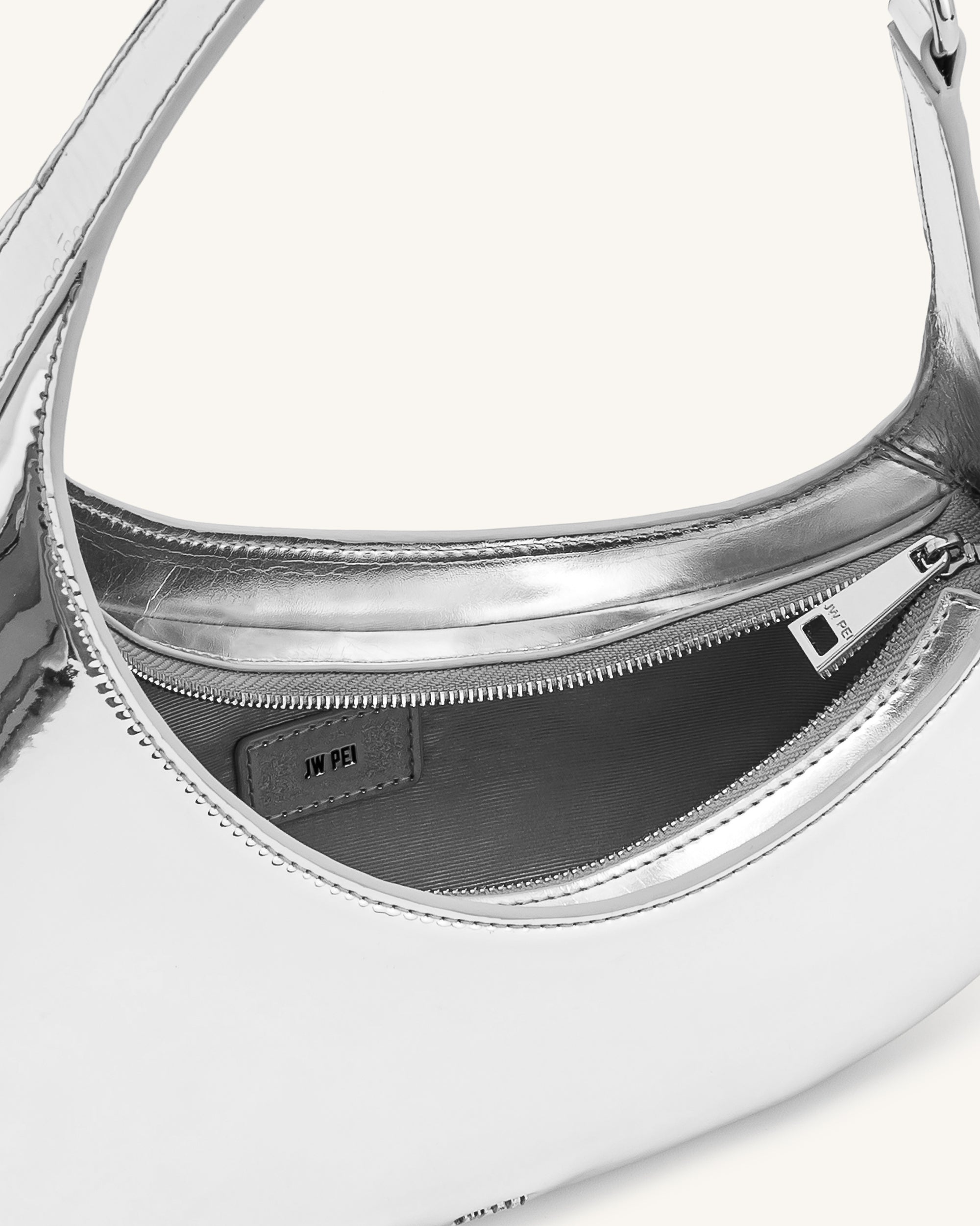 Harlee Shoulder Bag – Silver 