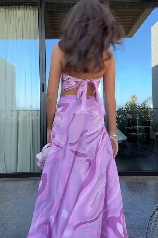 Roca Two-Piece Maxi Dress Set