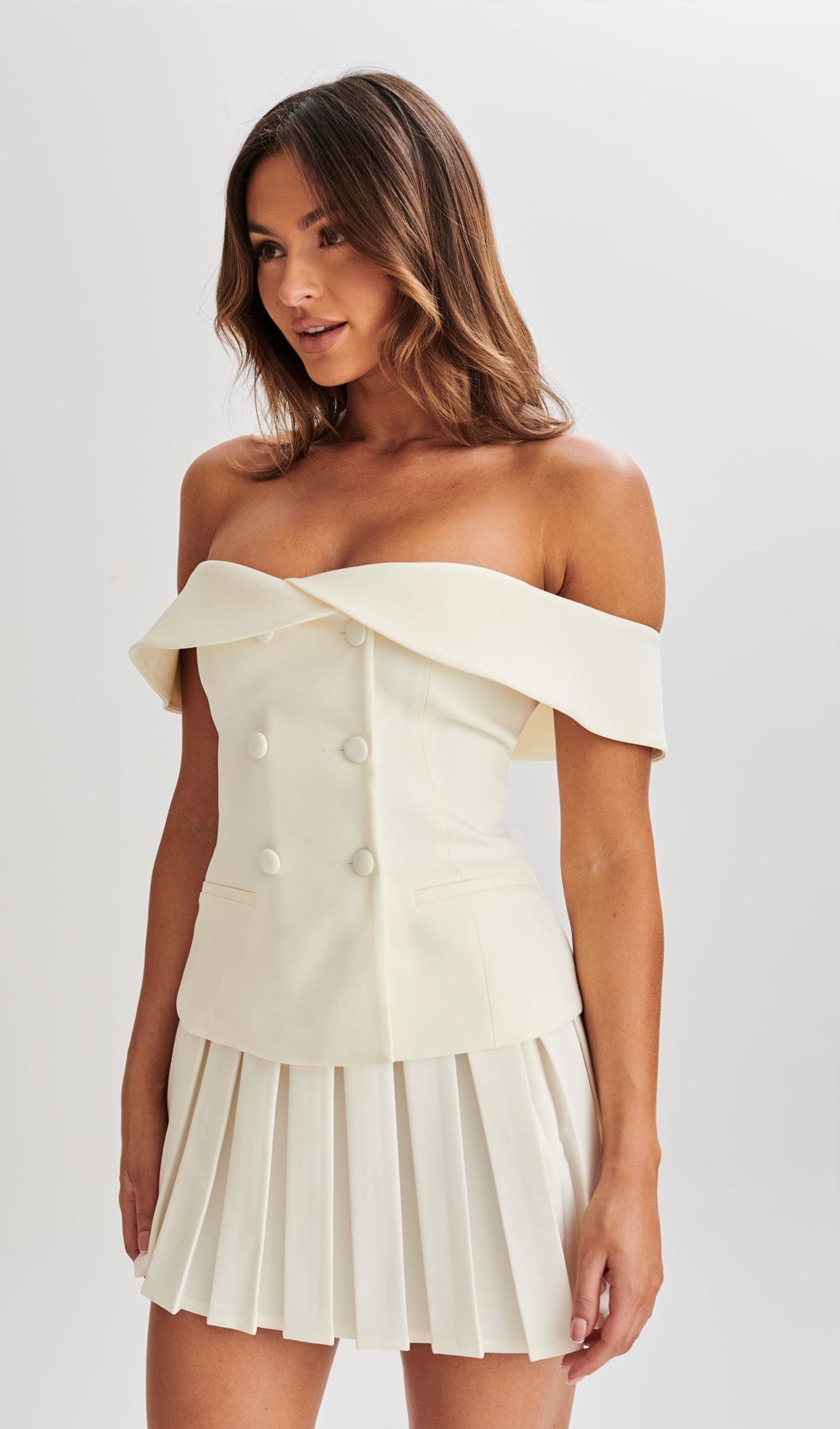 Minikleid Zweiteiler 