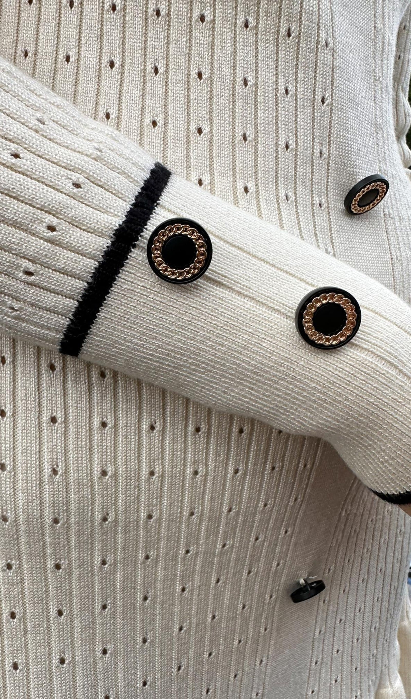Fitted Textured Jersey Mini Dress - White 