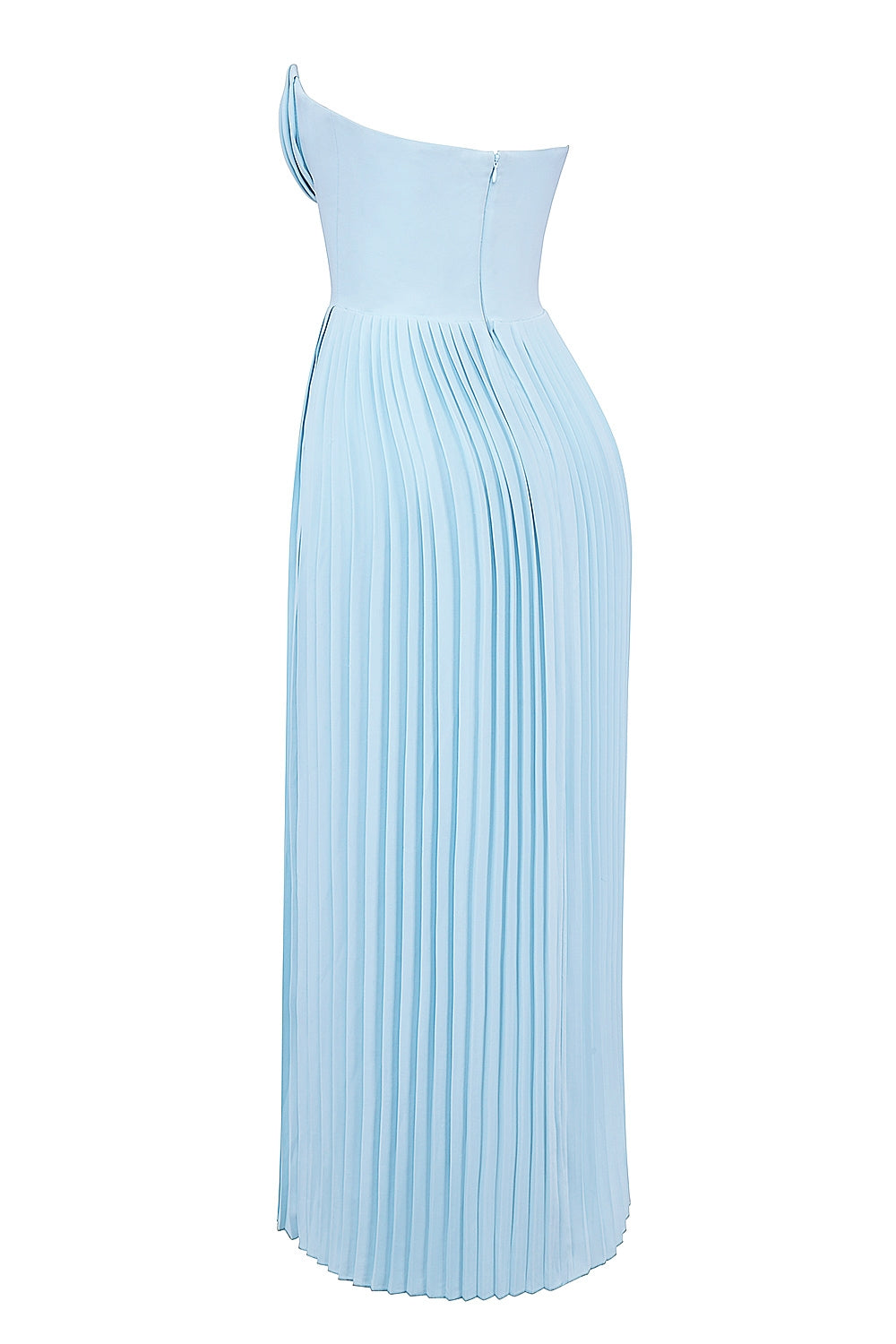 Celeste Pileli Bustier Maxi Elbise