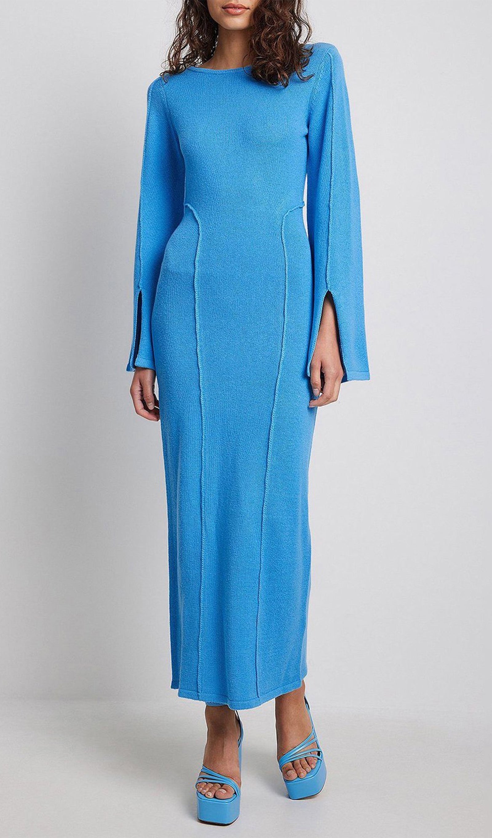 Mavi Coastal Allure Midi Elbise