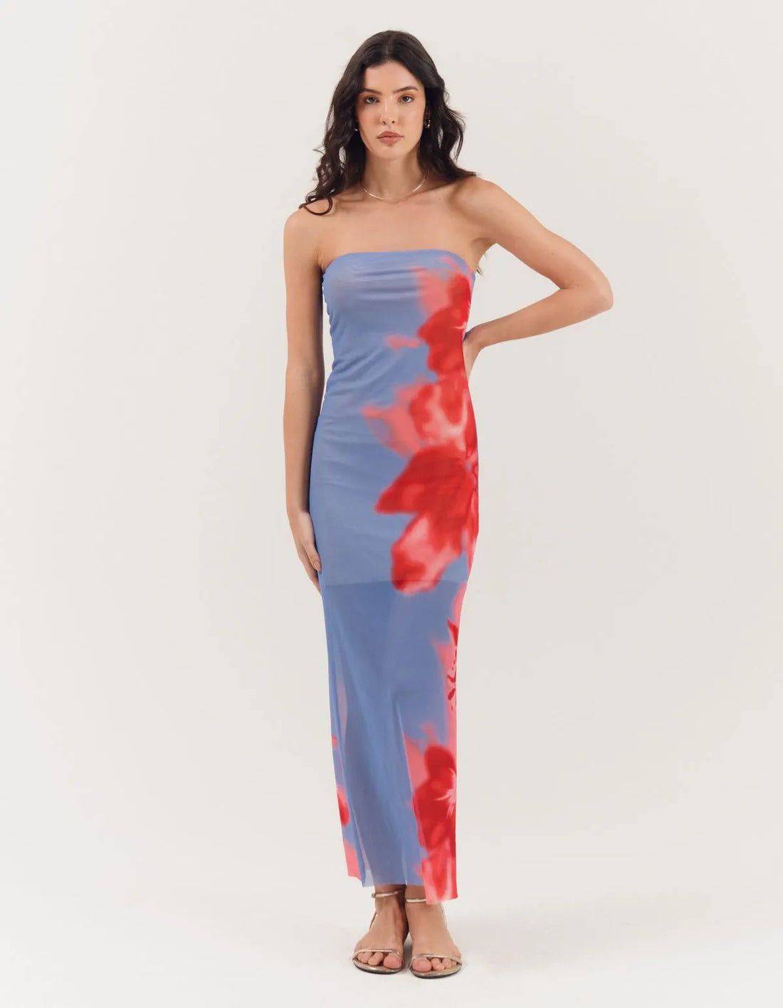 Kyra Çiçekli Elbise